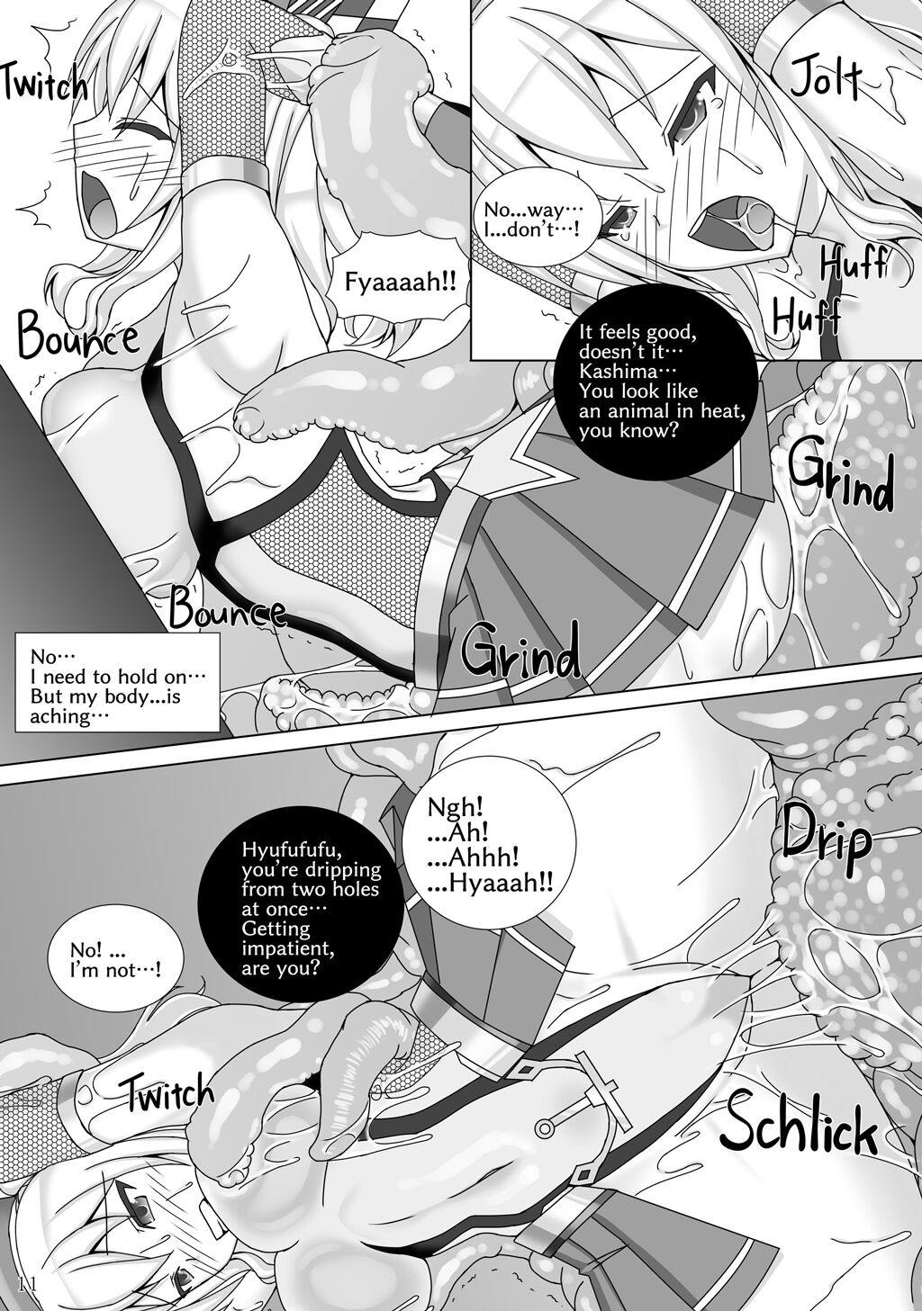 [Misty Wind (Kirishima Fuuki)] Taimakan Kashima Failed Infiltration [English] numero di immagine  12