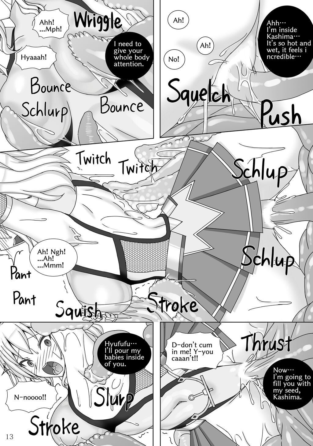 [Misty Wind (Kirishima Fuuki)] Taimakan Kashima Failed Infiltration [English] numero di immagine  14