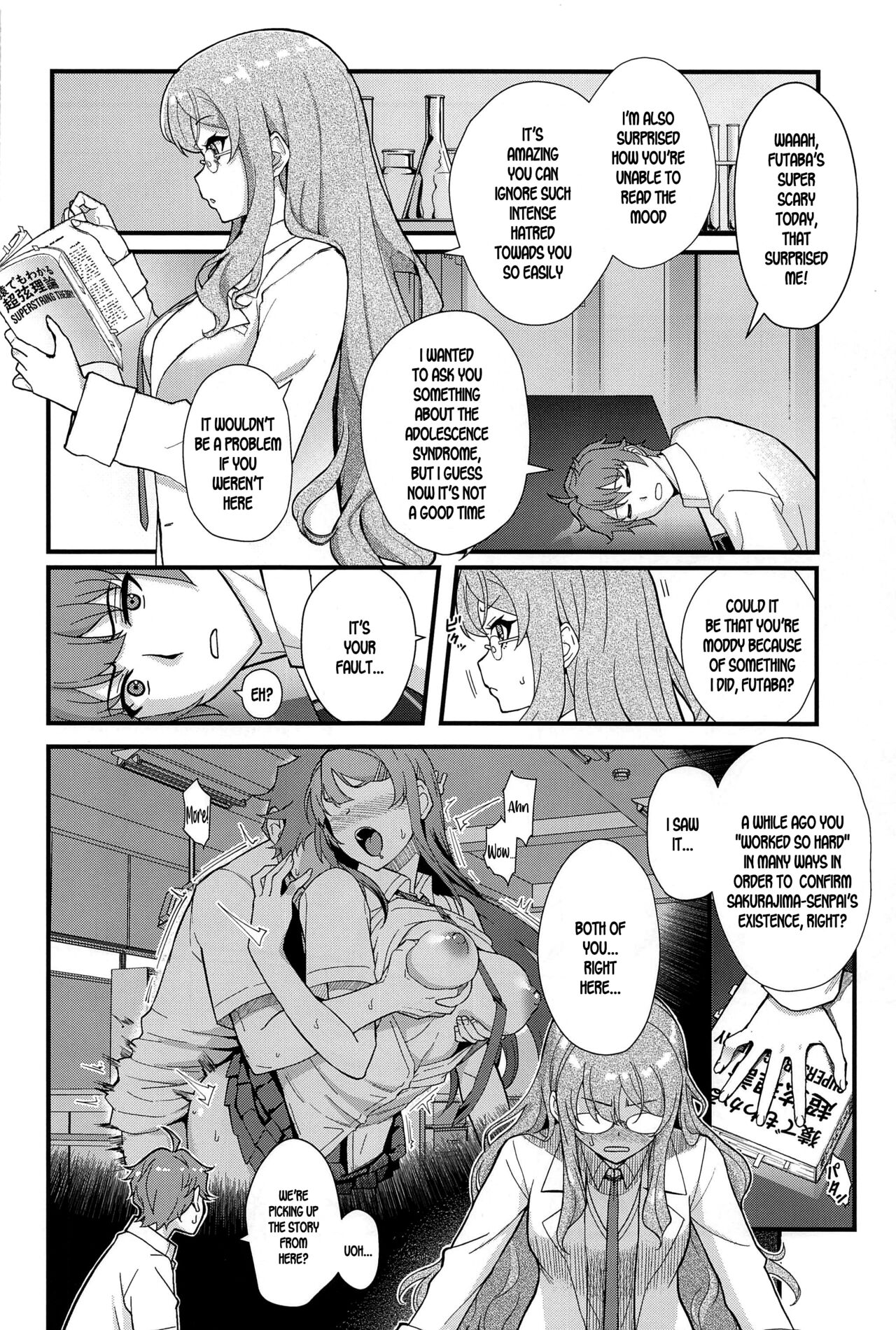 (C100) [Kayoudou (Matsuka)] MULTI REALITY (Seishun Buta Yarou wa Bunny Girl Senpai no Yume o Minai) [English] [SDTLs] image number 3