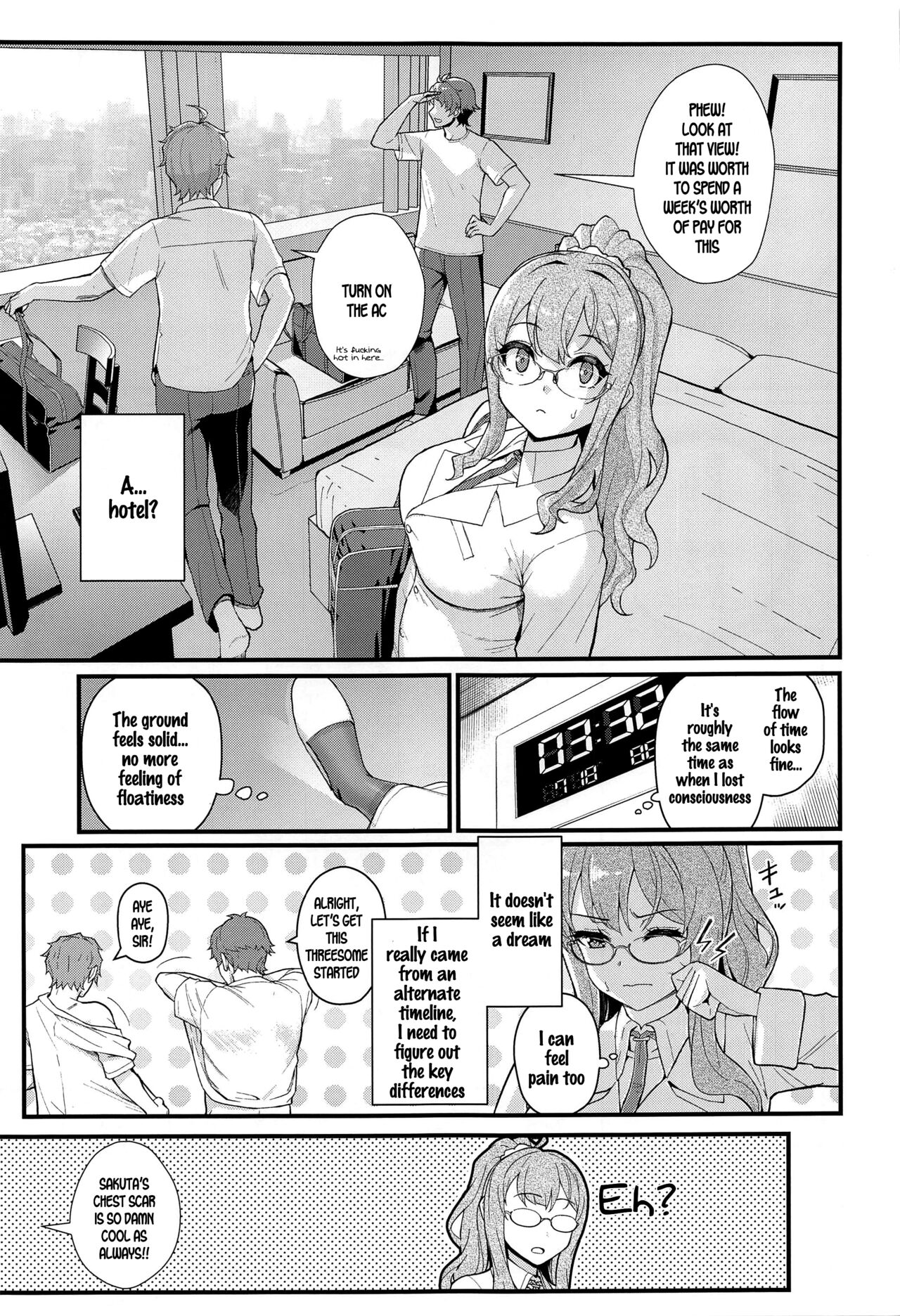 (C100) [Kayoudou (Matsuka)] MULTI REALITY (Seishun Buta Yarou wa Bunny Girl Senpai no Yume o Minai) [English] [SDTLs] image number 8