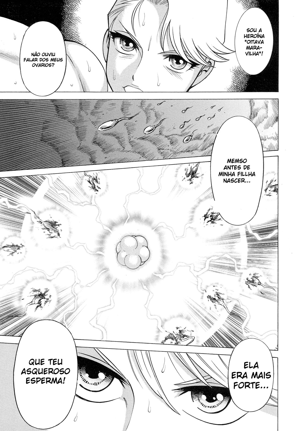 (C87) [Tamakiya (Various)] MILF of STEEL (Uchi no Musume ni Te o Dasuna!) [Portuguese-BR] Bildnummer 10