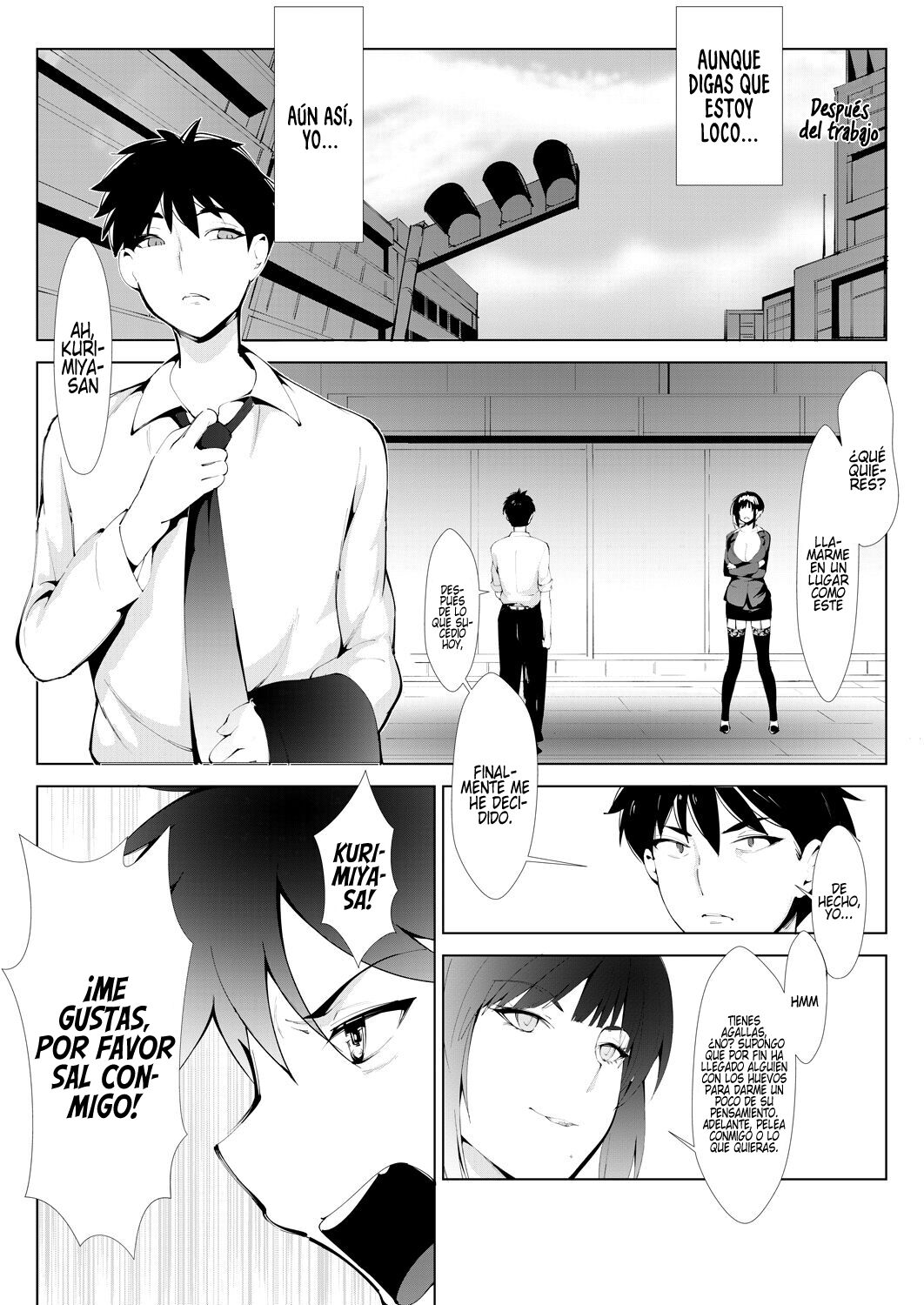 [Moejin] Akujojoshi | My Evil Boss (COMIC AUN 2022-08) [Spanish] image number 6