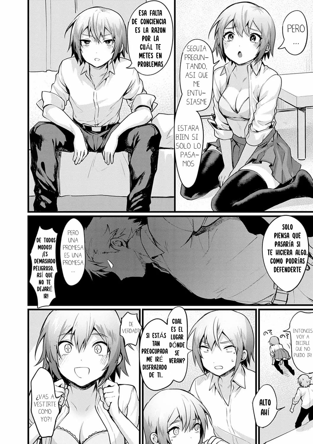 [Echigoya Takeru] Hutago Complex - TWINS complex (Nyotaika Heaven) [Spanish] [Digital] Bildnummer 2