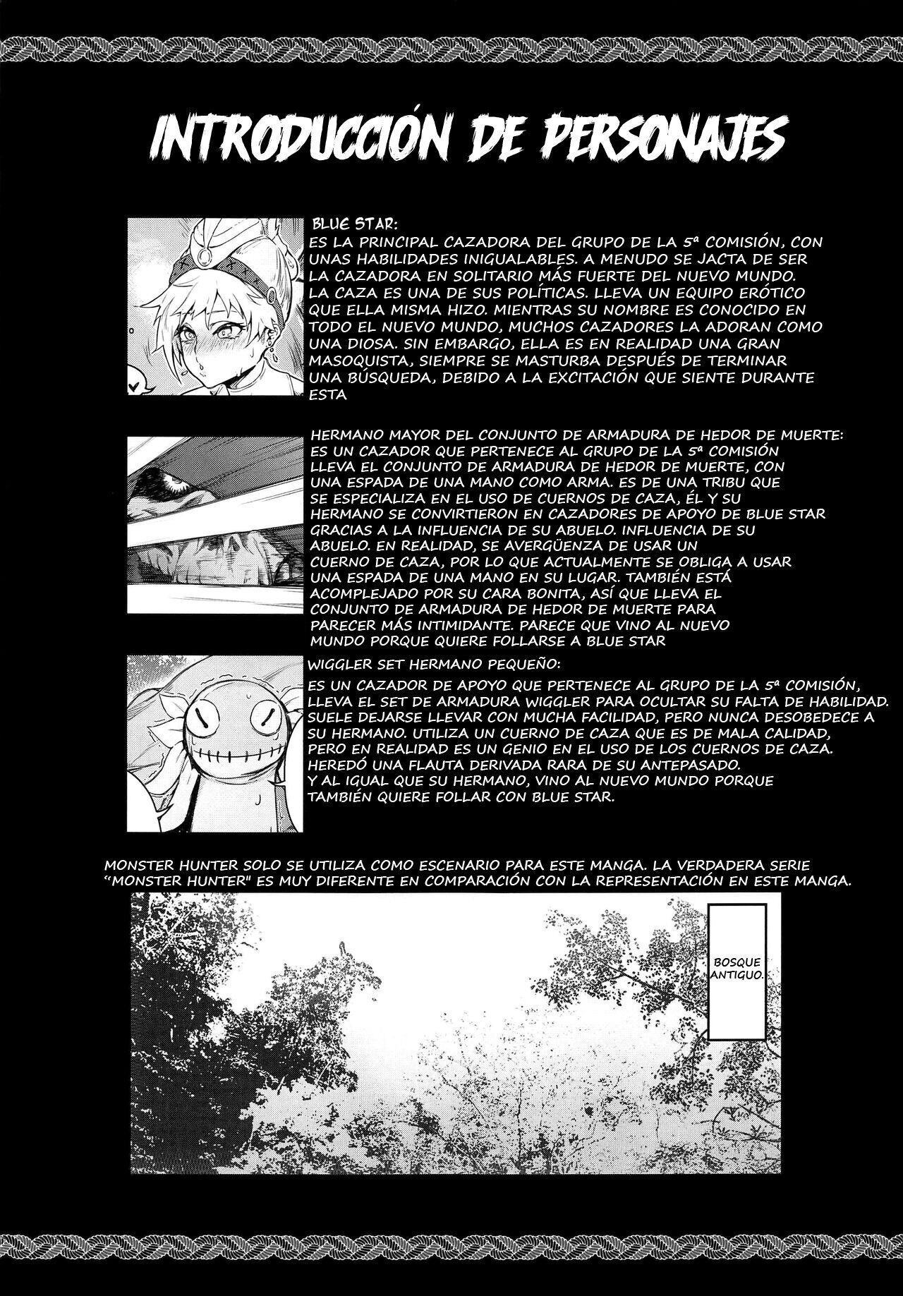 [Toubu Rengou Daigaku (Kakuchou no Okina)] Extreme Anal Hunter (Monster Hunter World) [Spanish] image number 3