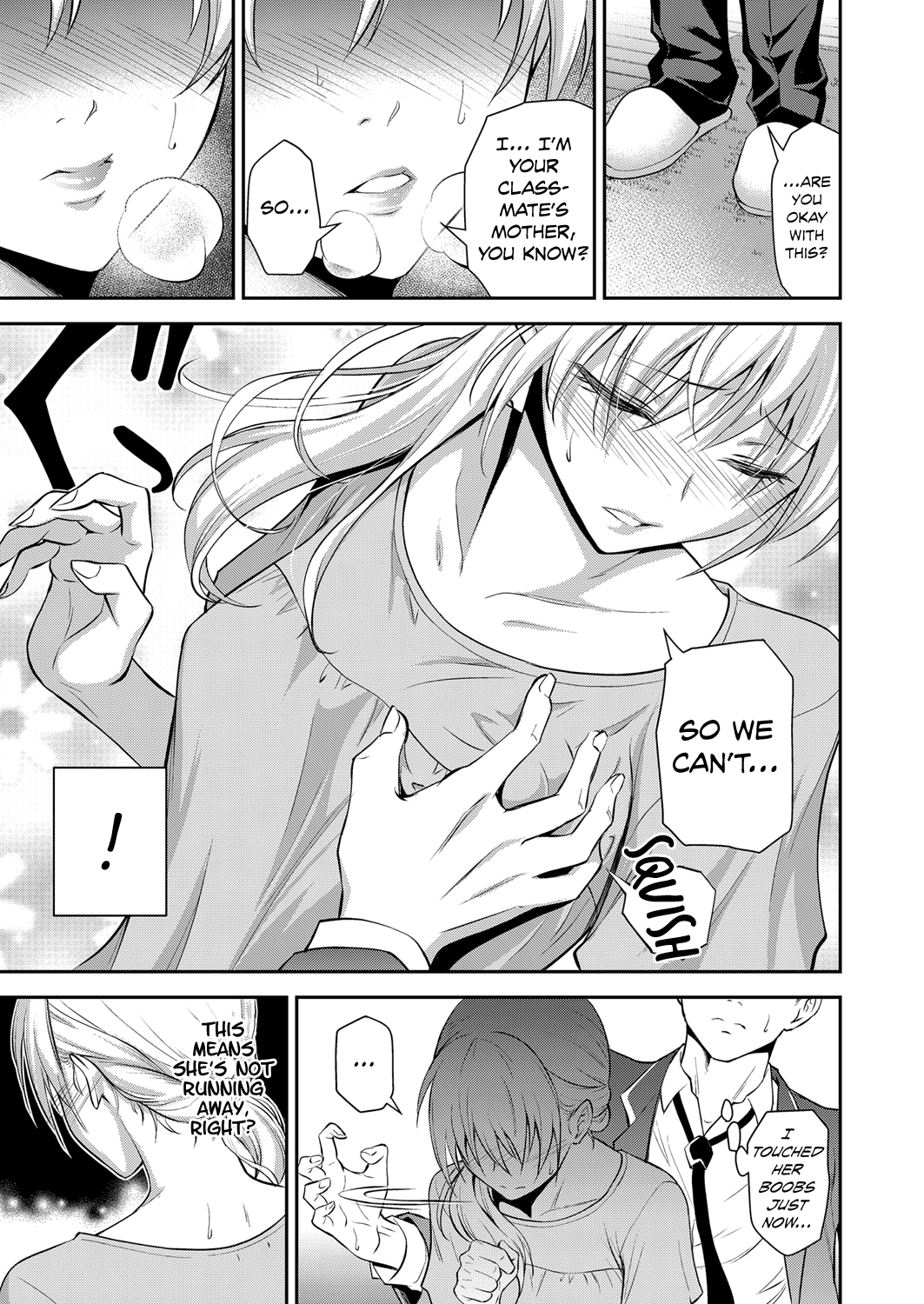 [Aoki Kanji] Doukyuusei no Wakai Haha | My Classmate's Young Mom (Web Manga Bangaichi Vol. 1) [English] [fraudia + Amalthea] [Decensored] image number 7