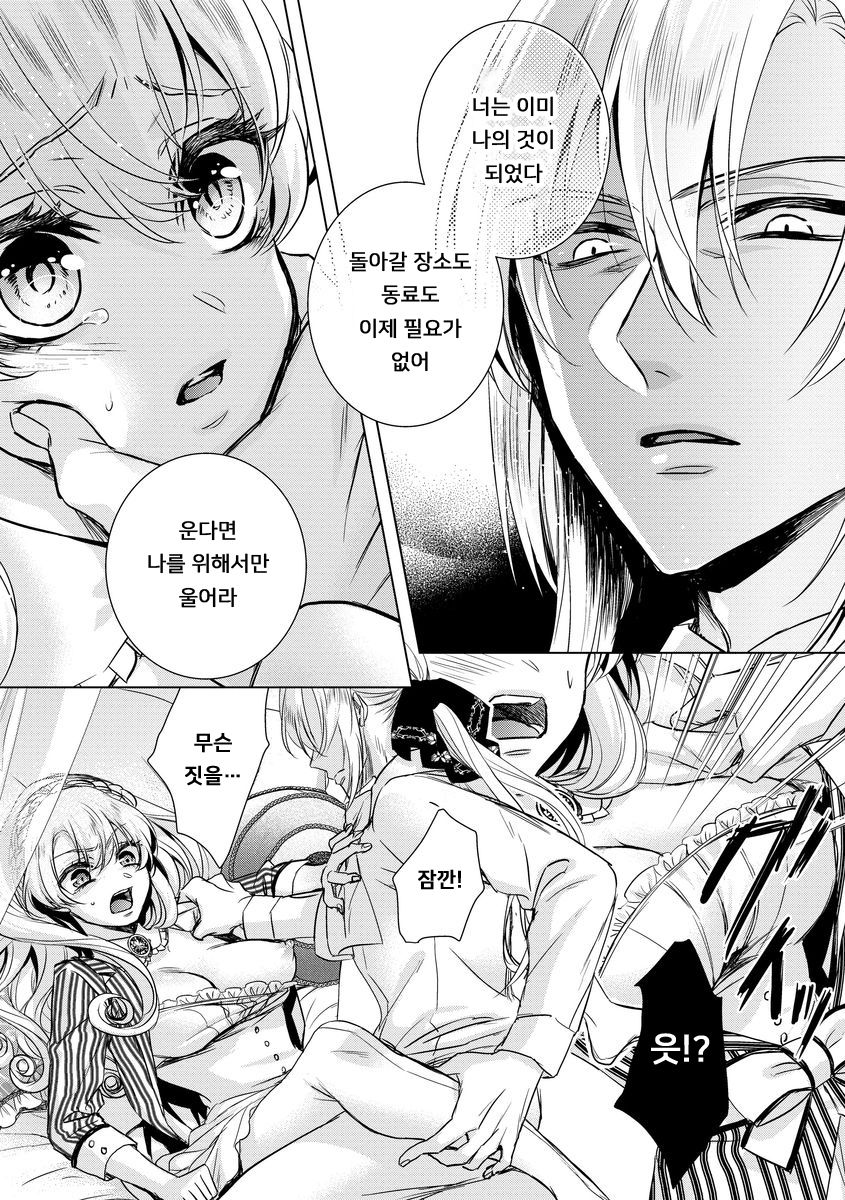 [Saotome Mokono] Kyououji no Ibitsu na Shuuai ~Nyotaika Knight no Totsukitooka~ Ch. 6 | 미친 왕자의 왜곡된 포로사랑 ~여체화 기사의 시월 십일~ Ch. 6 [Korean] [Digital] numero di immagine  20