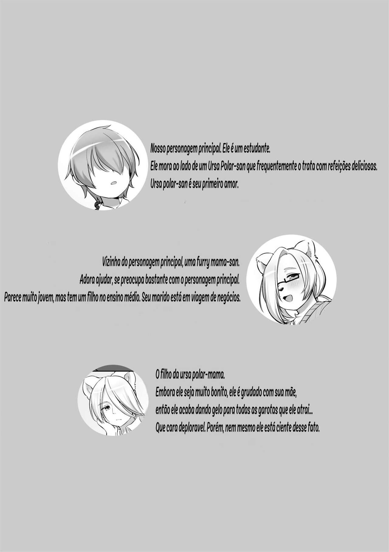 [Sakuragi Yomi (Sakuragi Yomi)] Otonari no Ookina Kuma-san [Portuguese-BR] [Digital] image number 3