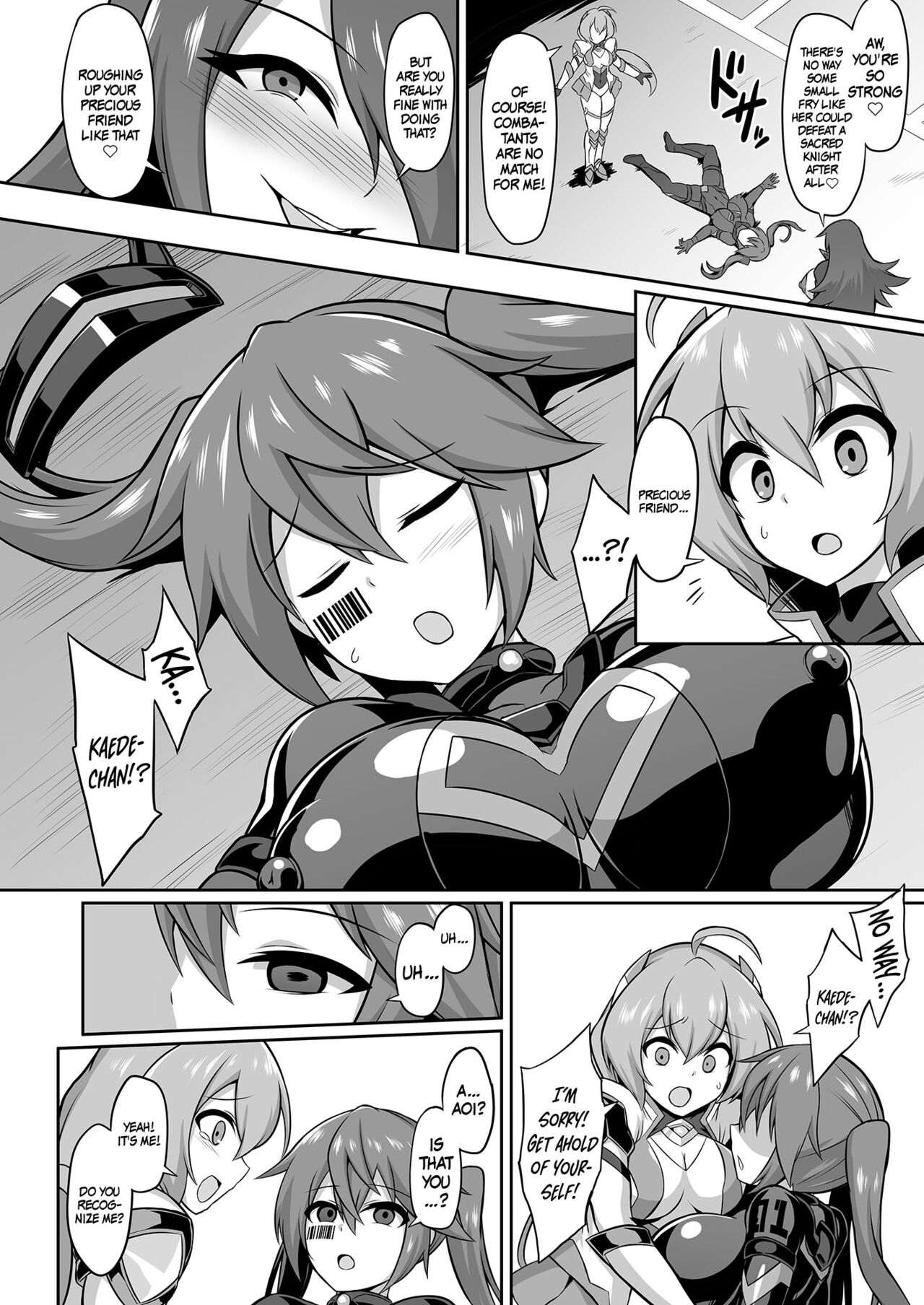 [Ikameshi Shokudou (Ikameshi)] Seisou Kouki Sacred Aqua -Injoku Yuugi no Rensa- | Holy Princess Sacred Aqua -A Chain of Perverted Games- [English] {Doujins.com} [Digital] 图片编号 5