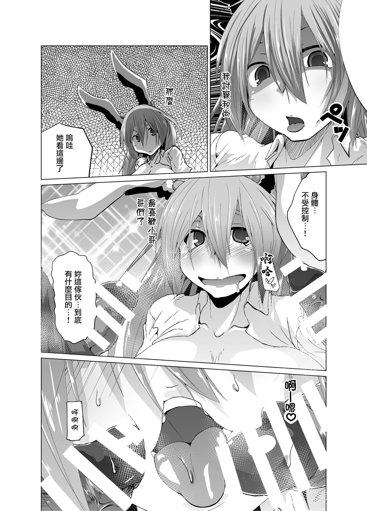 (C91) [寺岡デジタルワークス (遠藤辰己)] 狂気!人喰いウサギ (東方Project)[中国翻译] Bildnummer 12