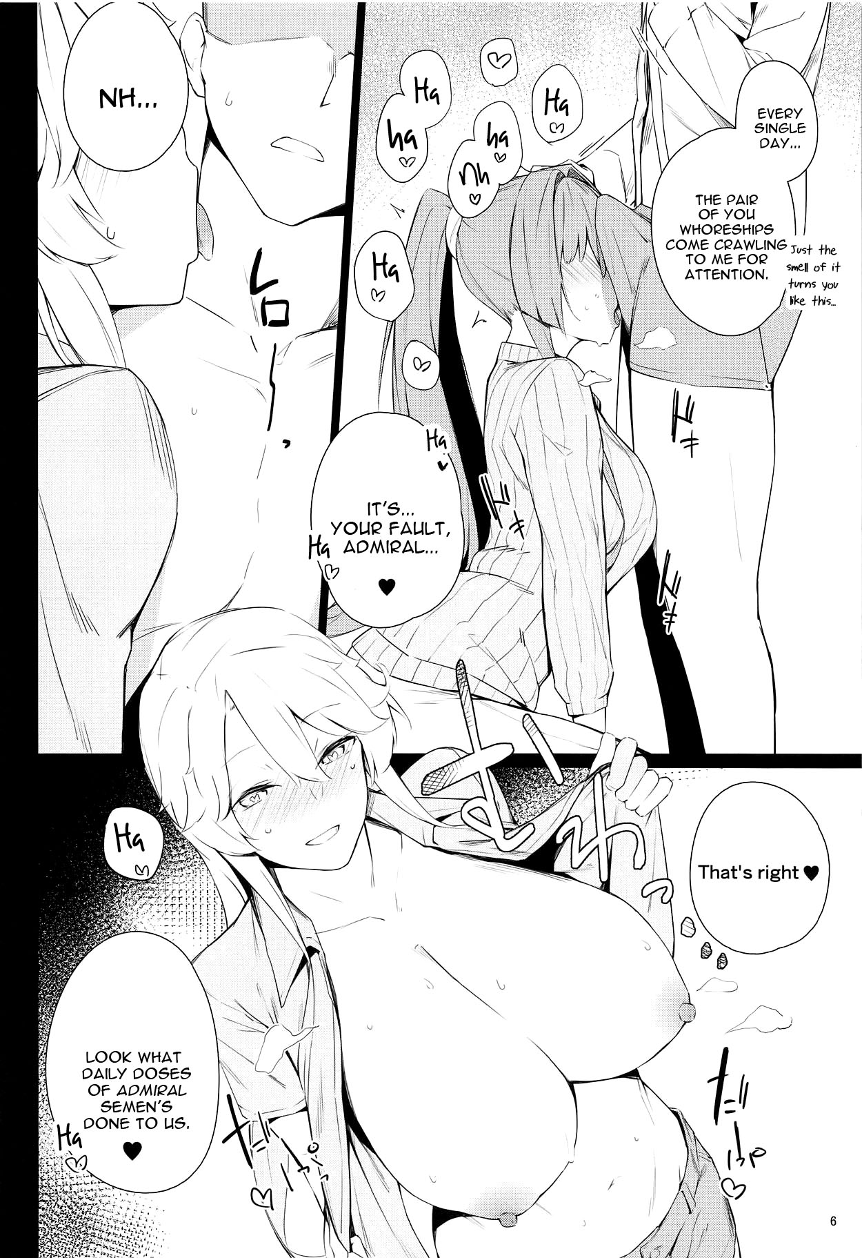 (COMIC1☆15) [Enokiya (eno)] BLEND (Kantai Collection -KanColle-) [English] [constantly] image number 5