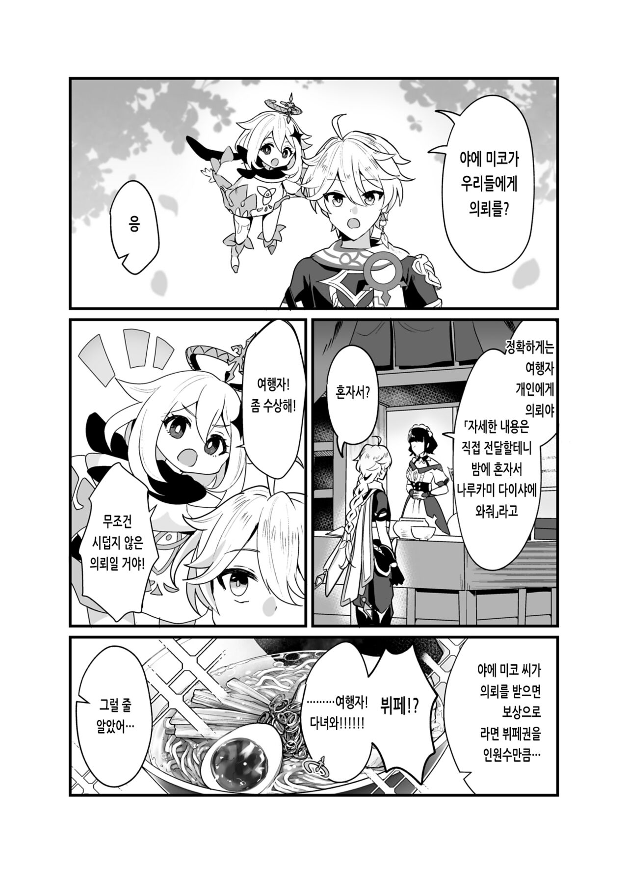 [Maruanzutei (Maruco)] Guuji-sama no Omou Mama | 궁사님의 마음대로 (Genshin Impact) [Korean] [Digital] imagen número 2