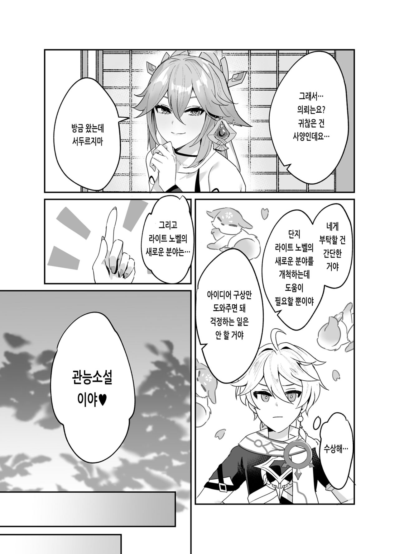 [Maruanzutei (Maruco)] Guuji-sama no Omou Mama | 궁사님의 마음대로 (Genshin Impact) [Korean] [Digital] imagen número 4