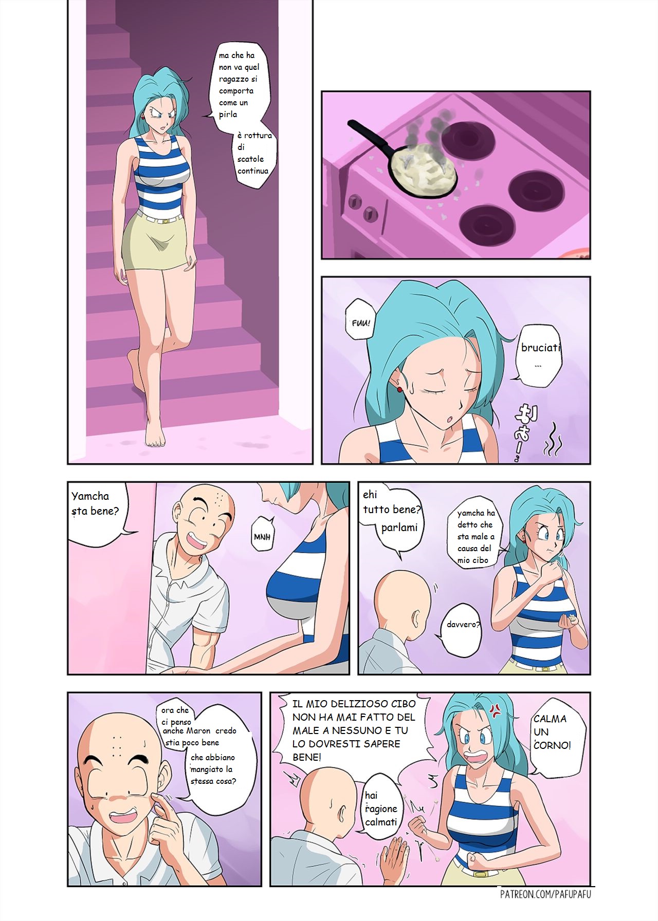 Yamcha cede a Maron numero di immagine  16