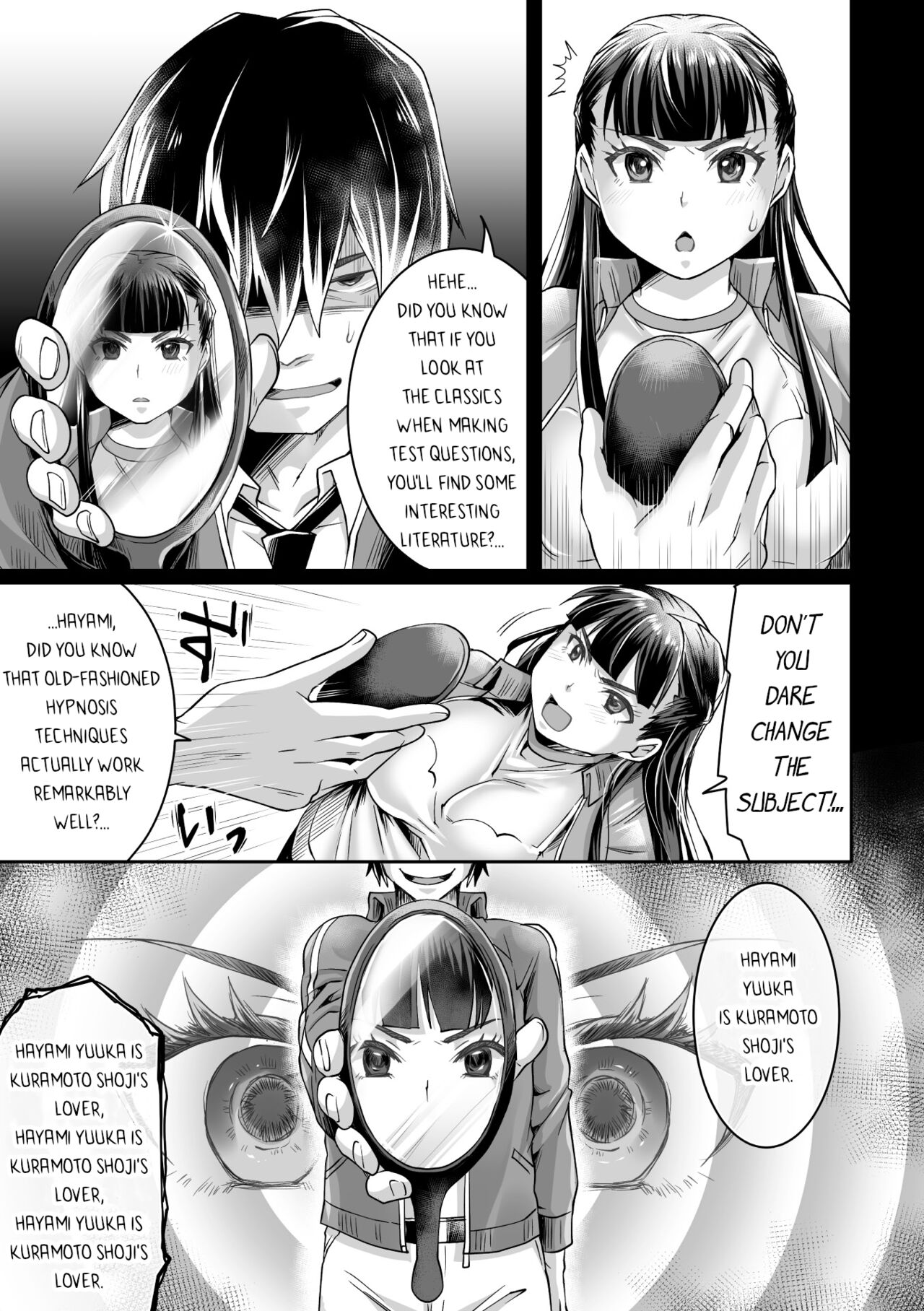 [Tomto] Katabutsu JK o Saiminjutsu de Bicchi ni Shitemita | I Tried To Turn A Straight-laced JK Into A Bitch With Hypnosis (2D Comic Magazine Hyoui de! Saimin de! Heroine Inranka Daisakusen Vol. 1) [English] [bored_one28] Bildnummer 3