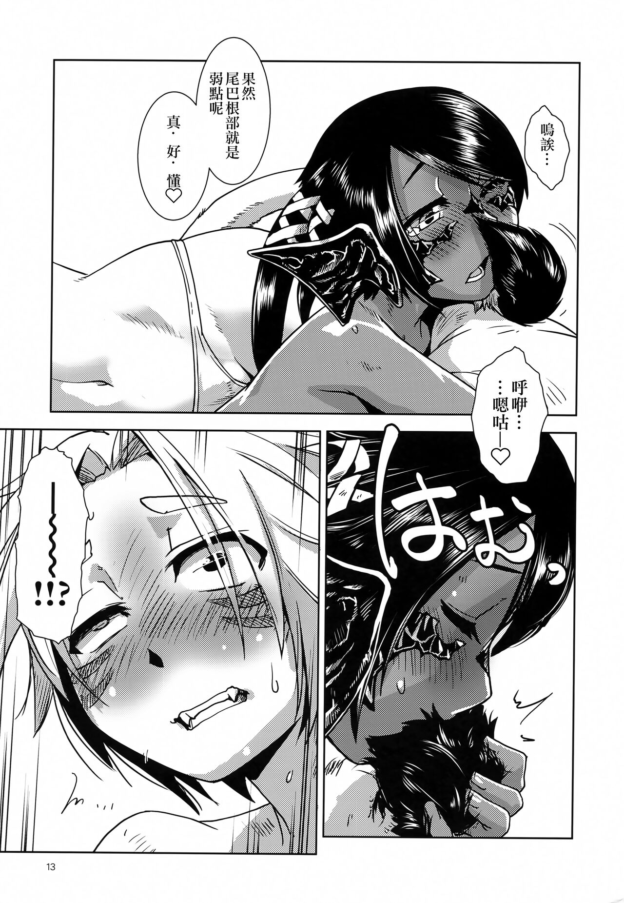 (C100) [Kamotamaza (Kamotama)] Uroko to Shippo (Final Fantasy XIV) [Chinese] [作死战士少年渣个人翻译] Bildnummer 16