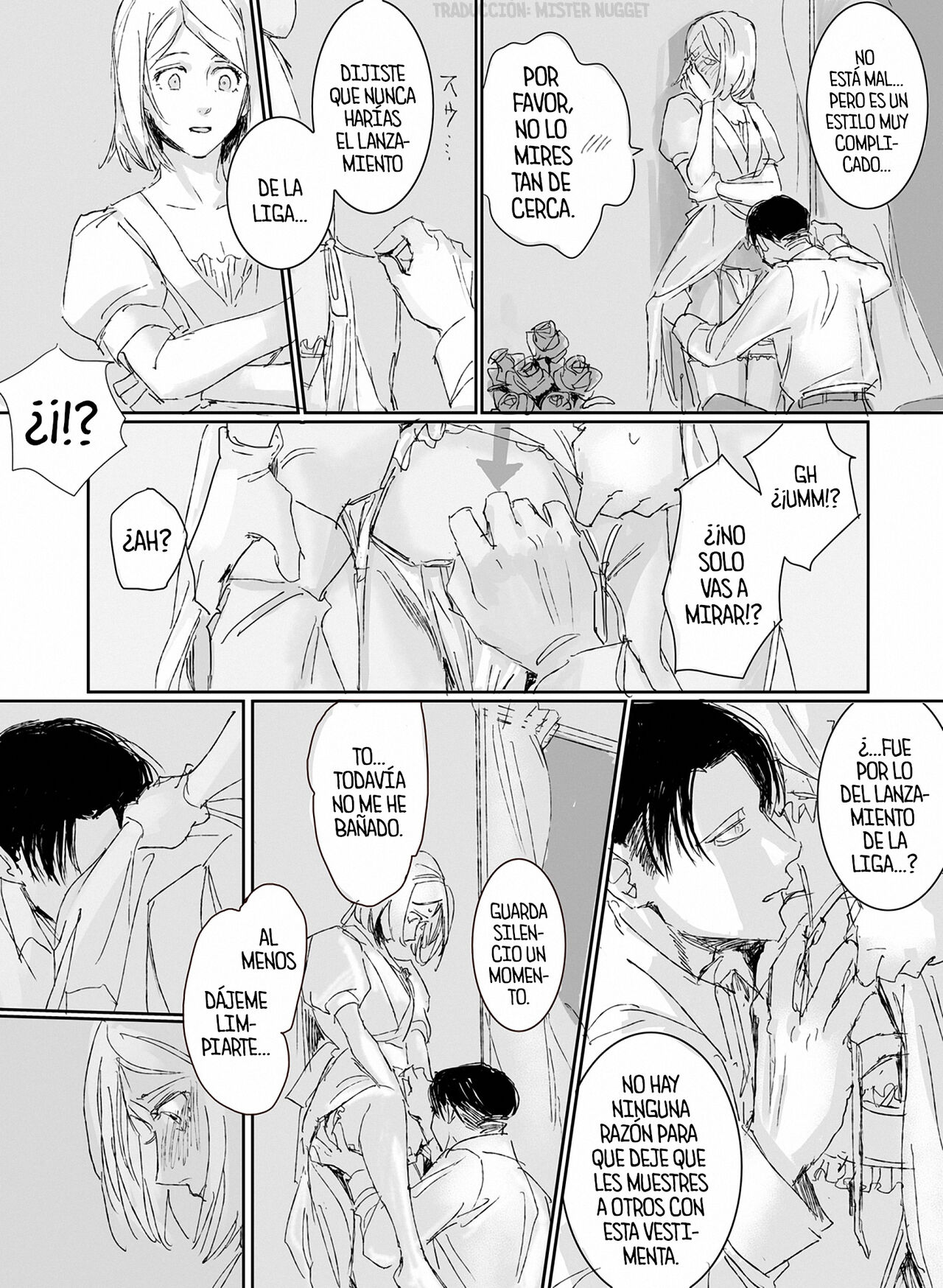 [(sawararawa)] La Noche Nupcial - (Shingeki no Kyojin) [Spanish] [Mr. Nugget] image number 8