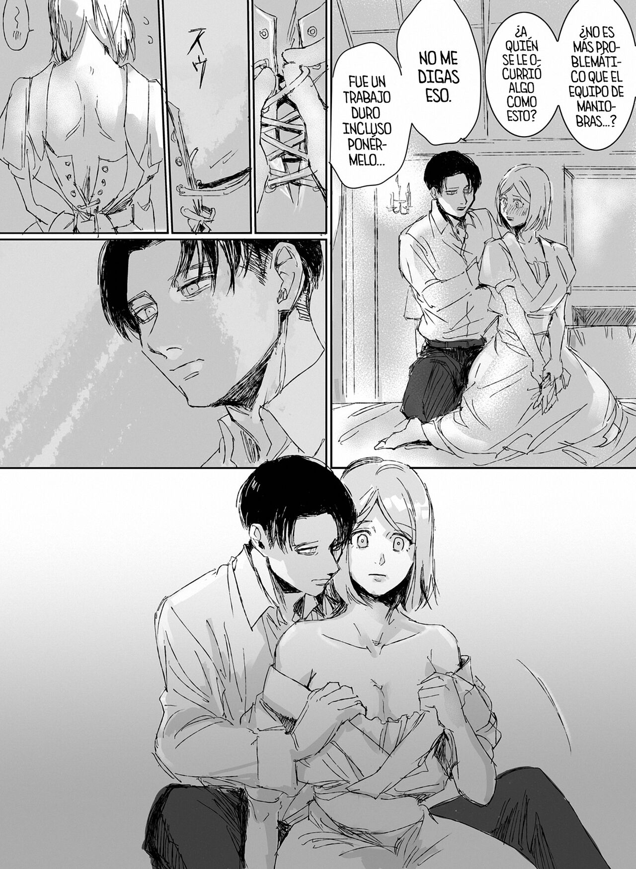 [(sawararawa)] La Noche Nupcial - (Shingeki no Kyojin) [Spanish] [Mr. Nugget] image number 13
