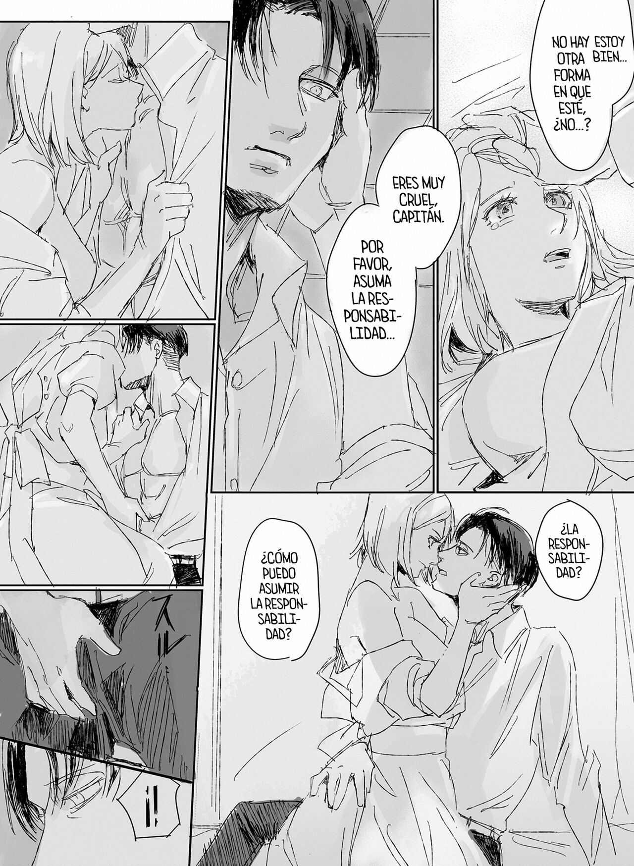 [(sawararawa)] La Noche Nupcial - (Shingeki no Kyojin) [Spanish] [Mr. Nugget] image number 17