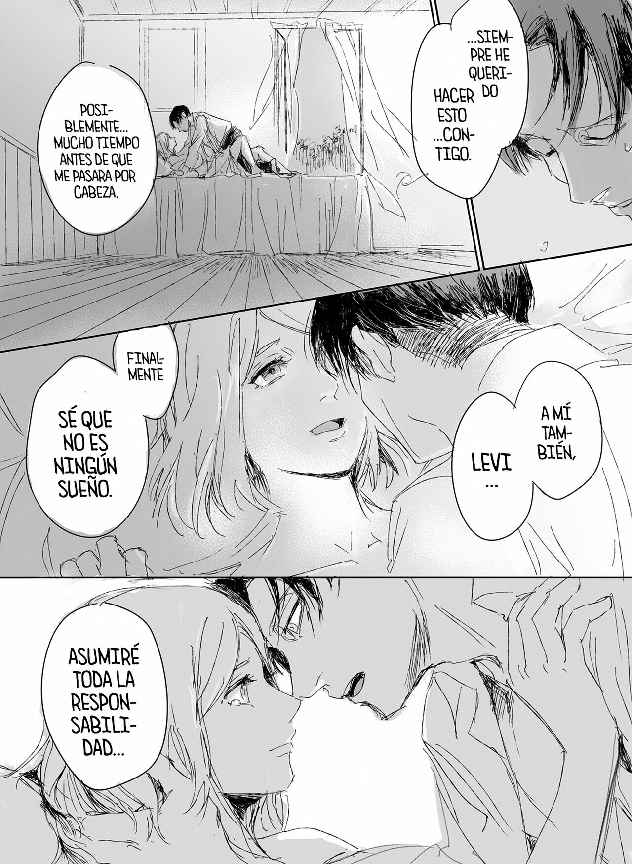 [(sawararawa)] La Noche Nupcial - (Shingeki no Kyojin) [Spanish] [Mr. Nugget] image number 24