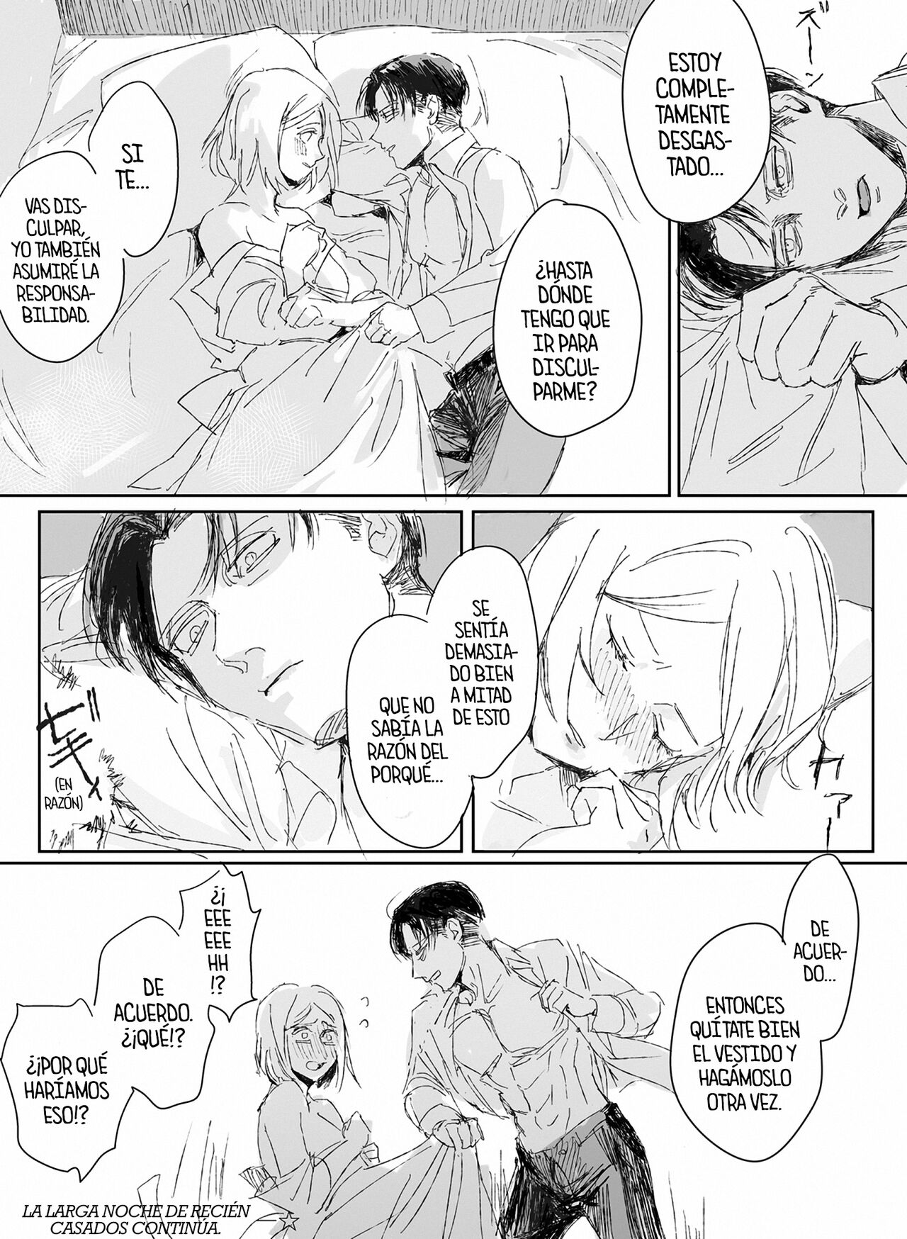 [(sawararawa)] La Noche Nupcial - (Shingeki no Kyojin) [Spanish] [Mr. Nugget] image number 27