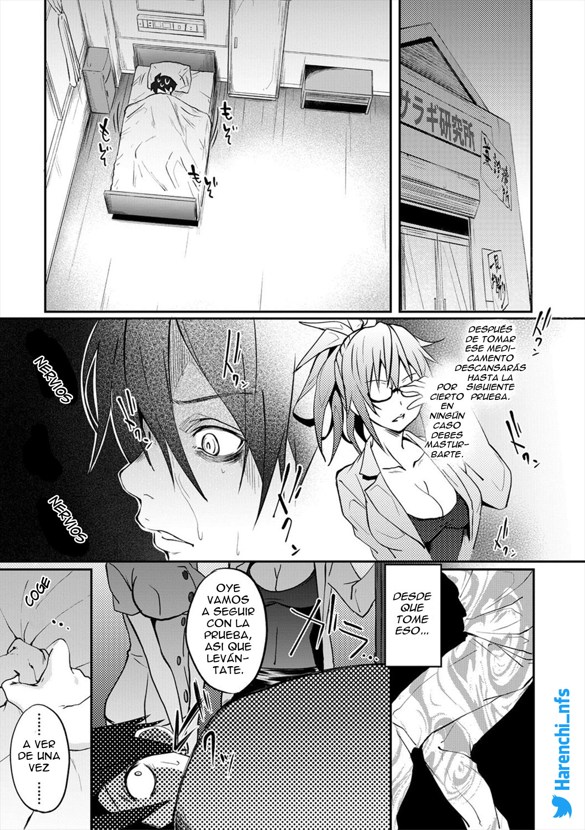 [Mizoguchi Gelatin] Milking Clinic Ch.1 [Spanish][Harenchi no Fansub][Digital][Decensored] image number 13