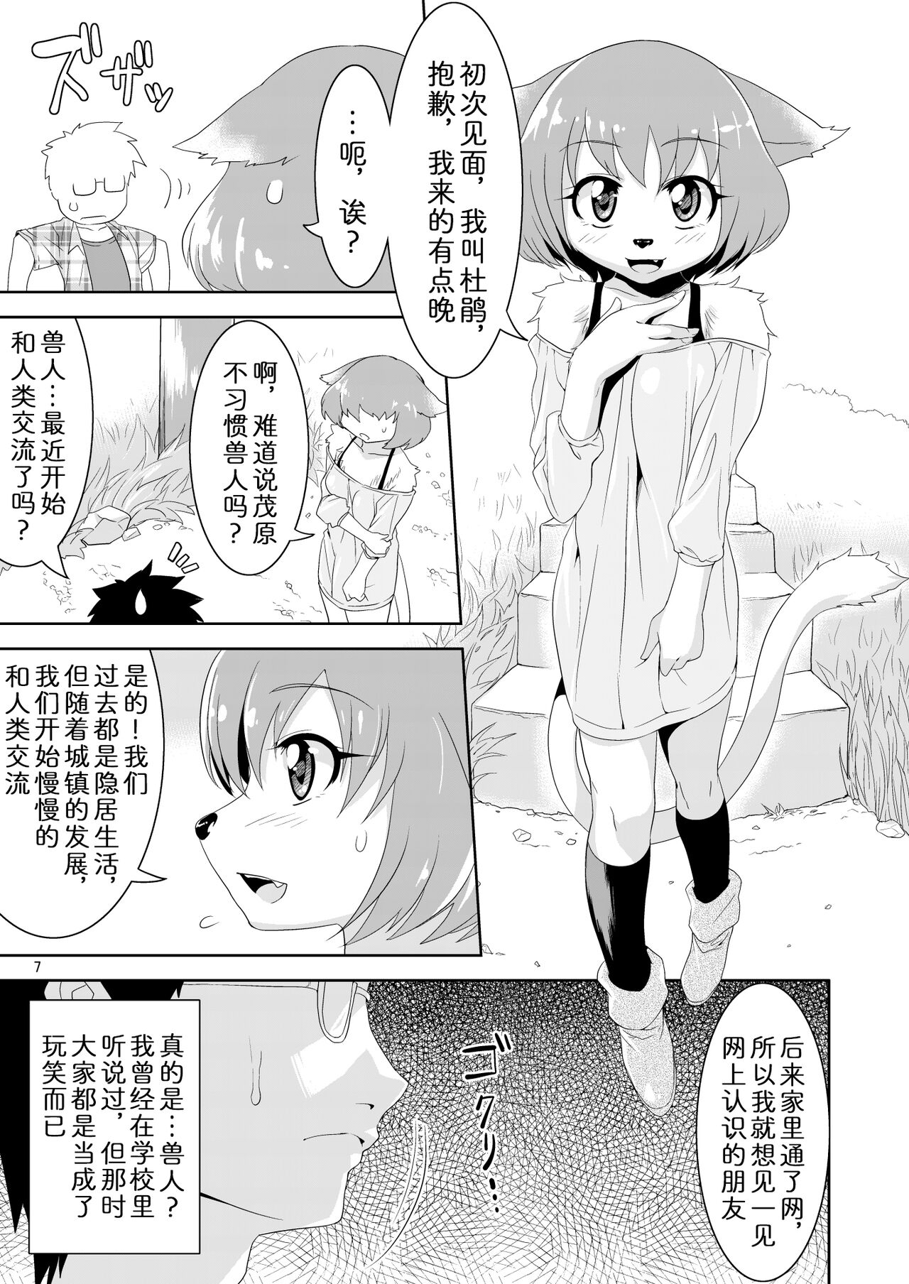 (C81) [GREONE (Nme)] Kemono Datte Koi Shitai [Chinese] [zc2333] imagen número 7