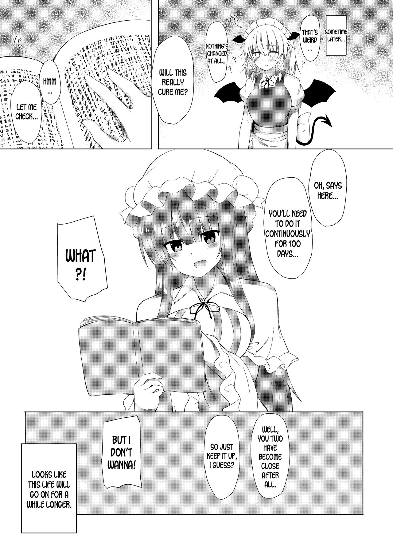 [tomikadou (tksand)] Patchouli no Jikken de Succubus ni Natta Sakuya-san (Touhou Project) [English] [desudesu] [Digital] изображение № 25