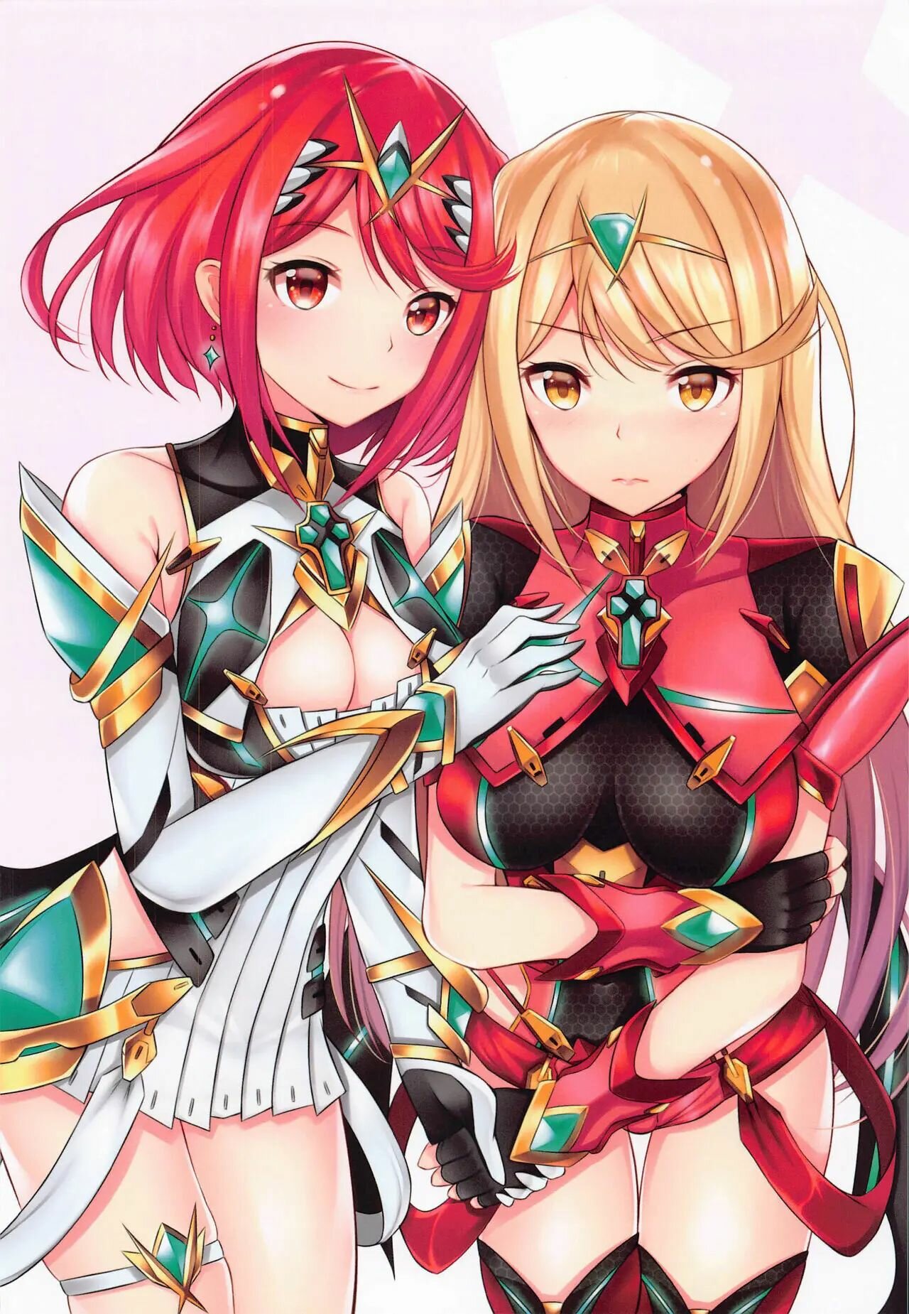 (C100) [astemio (TaKe)] Seihai-san no Himegoto 2 | Mythra's Secret 2 (Xenoblade Chronicles 2) [Spanish] imagen número 13