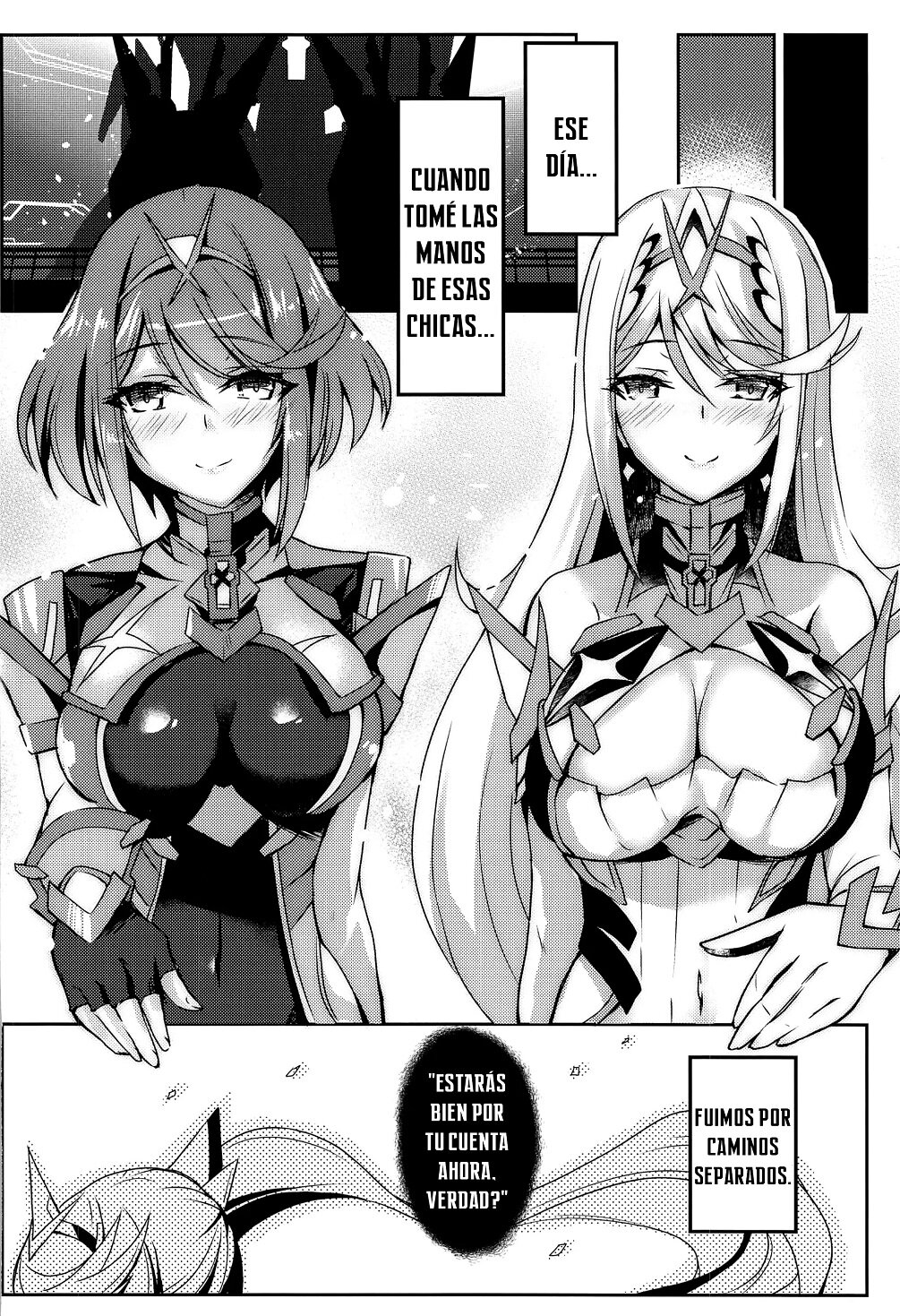 (COMIC1☆17) [Dorayakiya (Inoue Takuya)] Pneuma-chan no Ecchi Hon | Pneuma-chan's Lewd Book (Xenoblade Chronicles 2) [Spanish] 이미지 번호 3