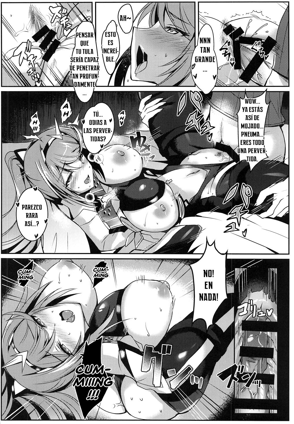 (COMIC1☆17) [Dorayakiya (Inoue Takuya)] Pneuma-chan no Ecchi Hon | Pneuma-chan's Lewd Book (Xenoblade Chronicles 2) [Spanish] 이미지 번호 13