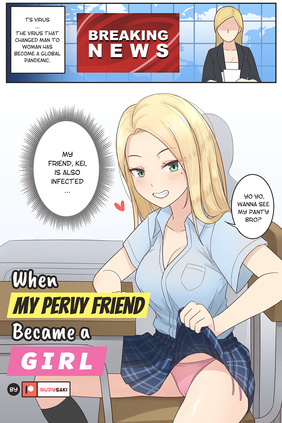 [RudySaki] When My Pervy Friend Became a Girl Bildnummer 1