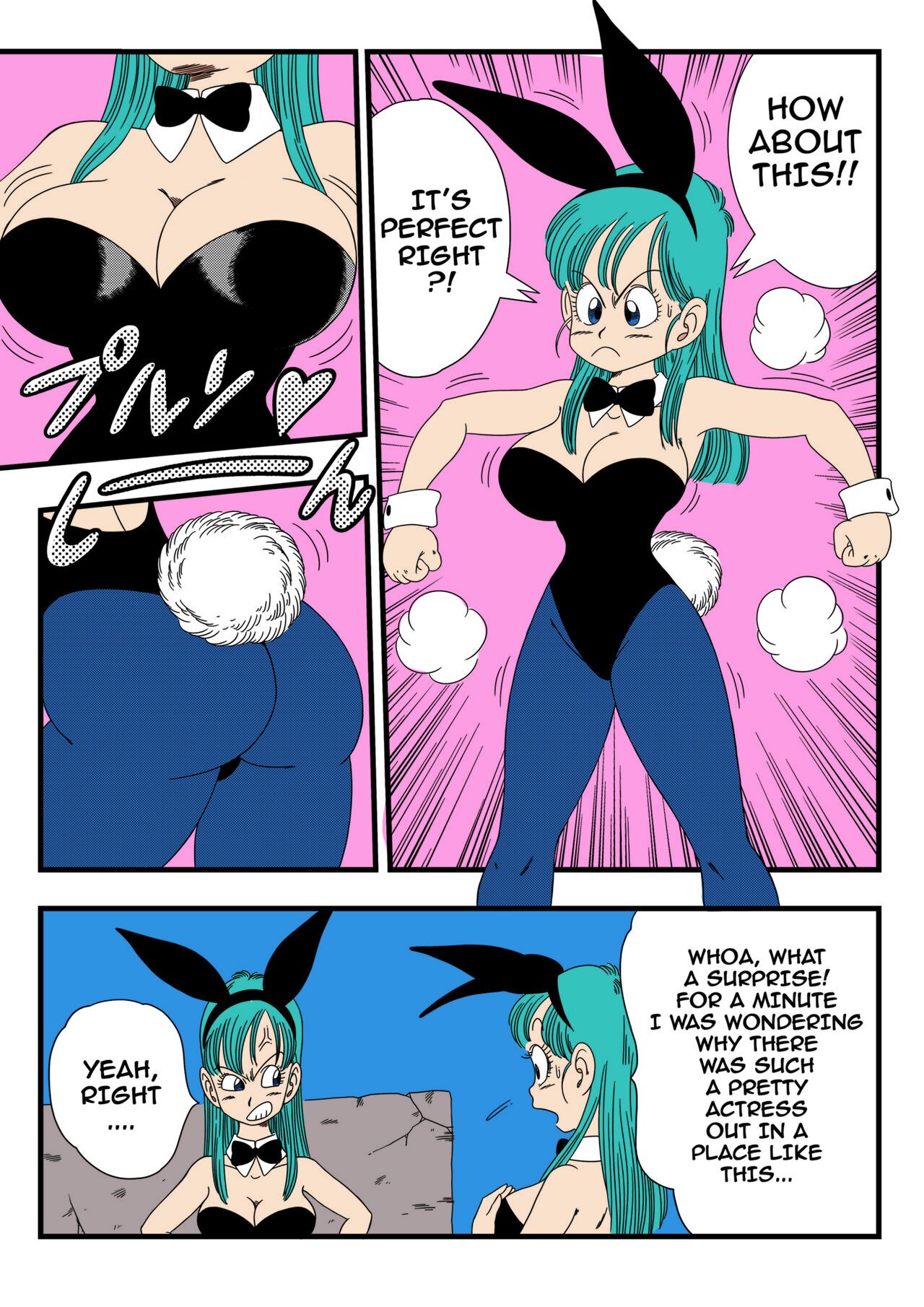 [Yamamoto] Bunny Girl Transformation [English] [Decensored][Colorized] 5eme image