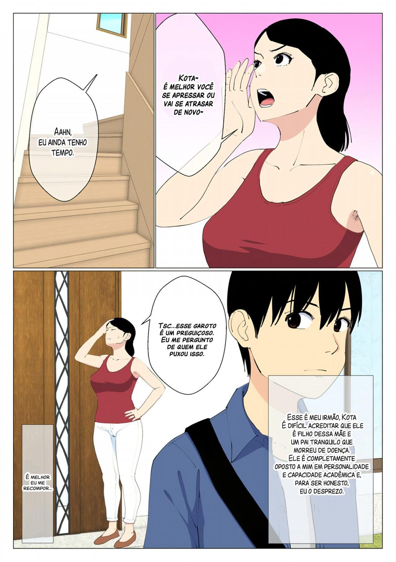 [Oroboy] Deki no Warui Ani to Kaa-san ga Sex Shiteta Hanashi [Portuguese-BR] 画像番号 3