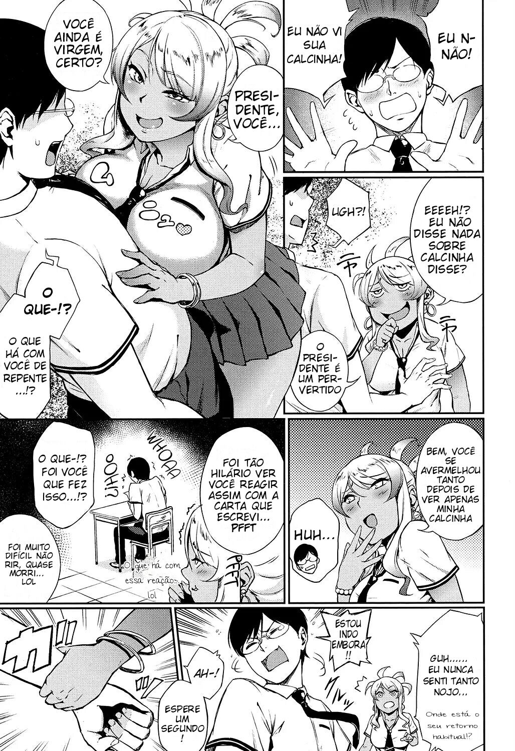 [Suruga Kuroitsu] Kyouikuteki Shidou | Orientação ☆ Educacional (COMIC Koh 2016-11) [Portuguese-BR] [Rato Preto] [Digital] 图片编号 5