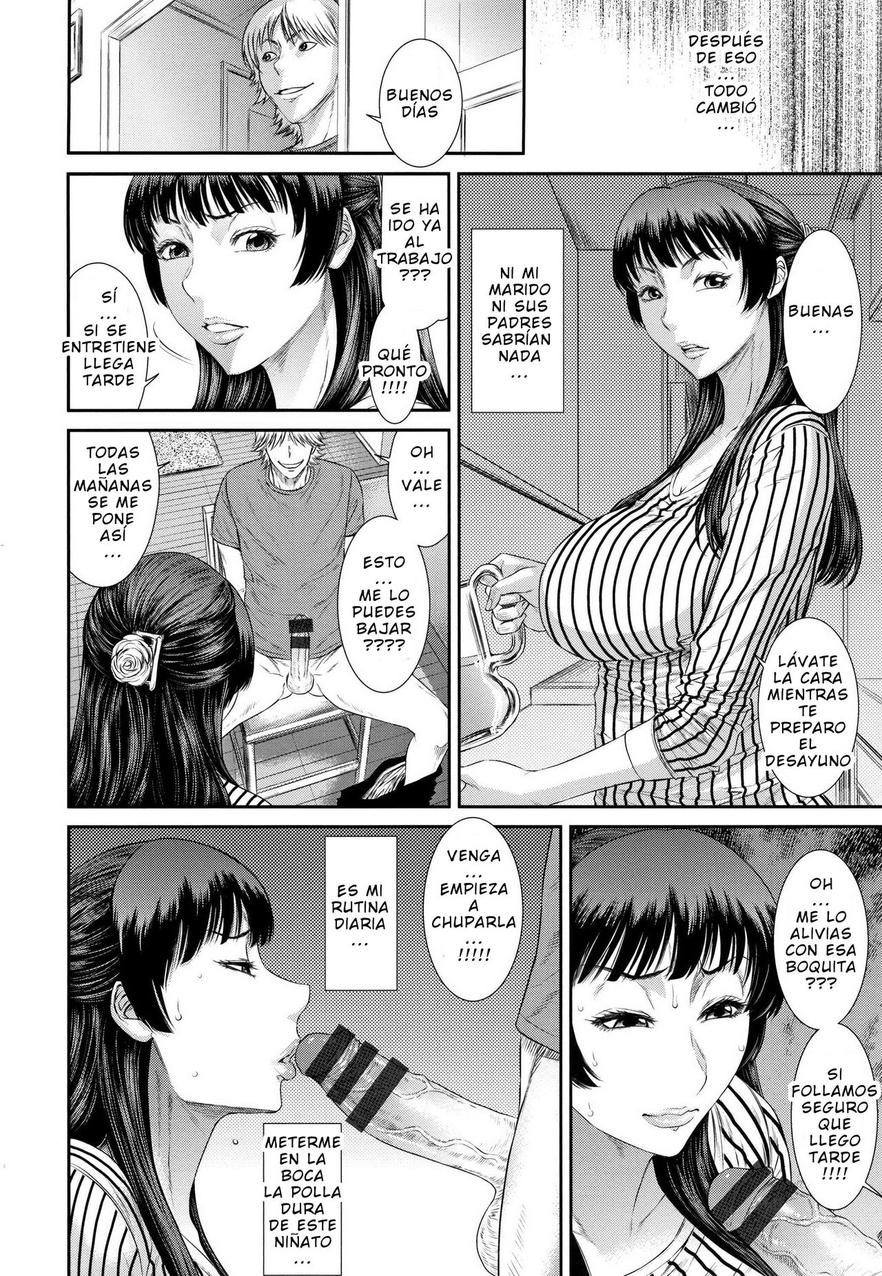 [Sunagawa Tara] Kairaku no Akuma | Demonio De Placer (Dassai Nikuyokugurui ni Ochite) [Spanish] [Joselillo] 画像番号 12