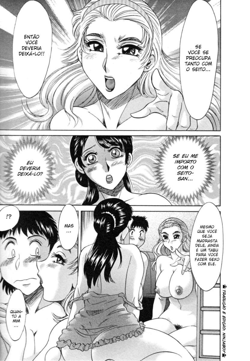 [Chanpon Miyabi] Futabo - Twins Mother 1 Ch. 9 [Portuguese-BR] imagen número 1