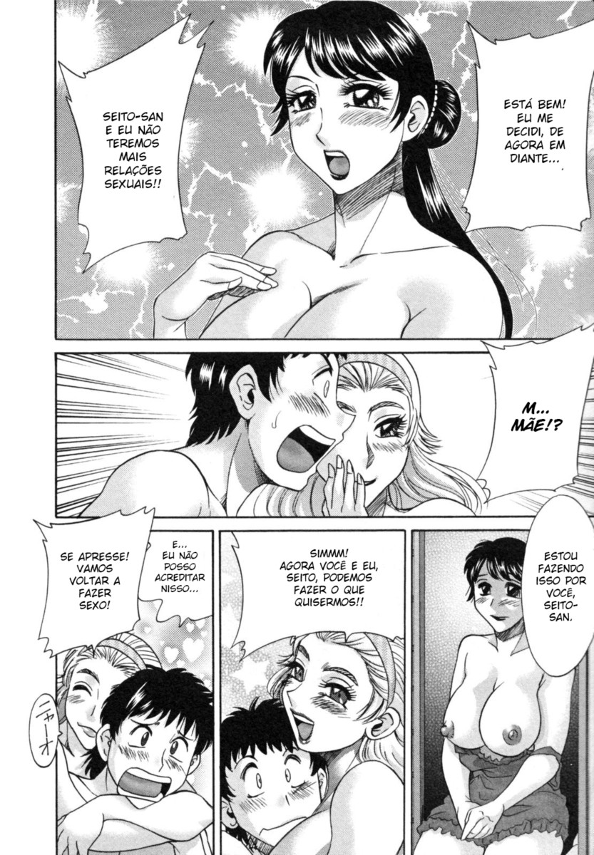 [Chanpon Miyabi] Futabo - Twins Mother 1 Ch. 9 [Portuguese-BR] imagen número 4