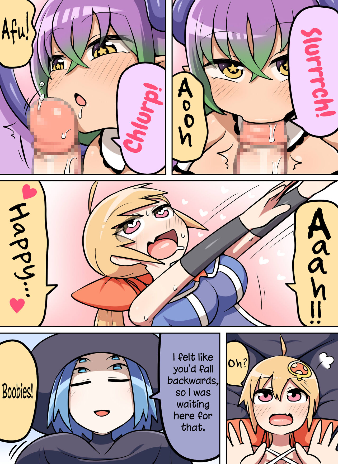 [Nanairo Shichihenge (Lantana)] Kinoko tabetara nanka haeta! [English] [mysterymeat3] 13eme image