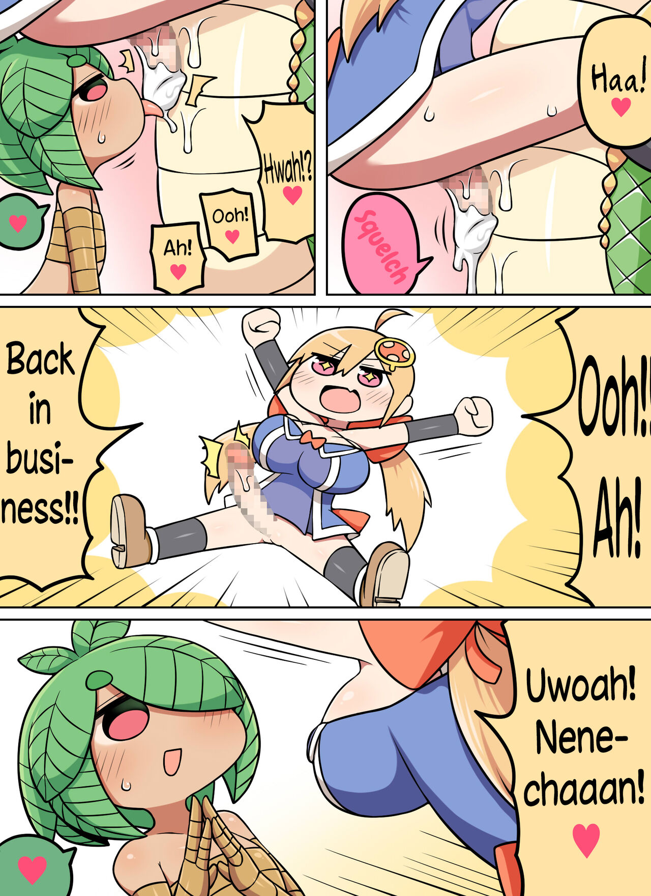 [Nanairo Shichihenge (Lantana)] Kinoko tabetara nanka haeta! [English] [mysterymeat3] 33eme image