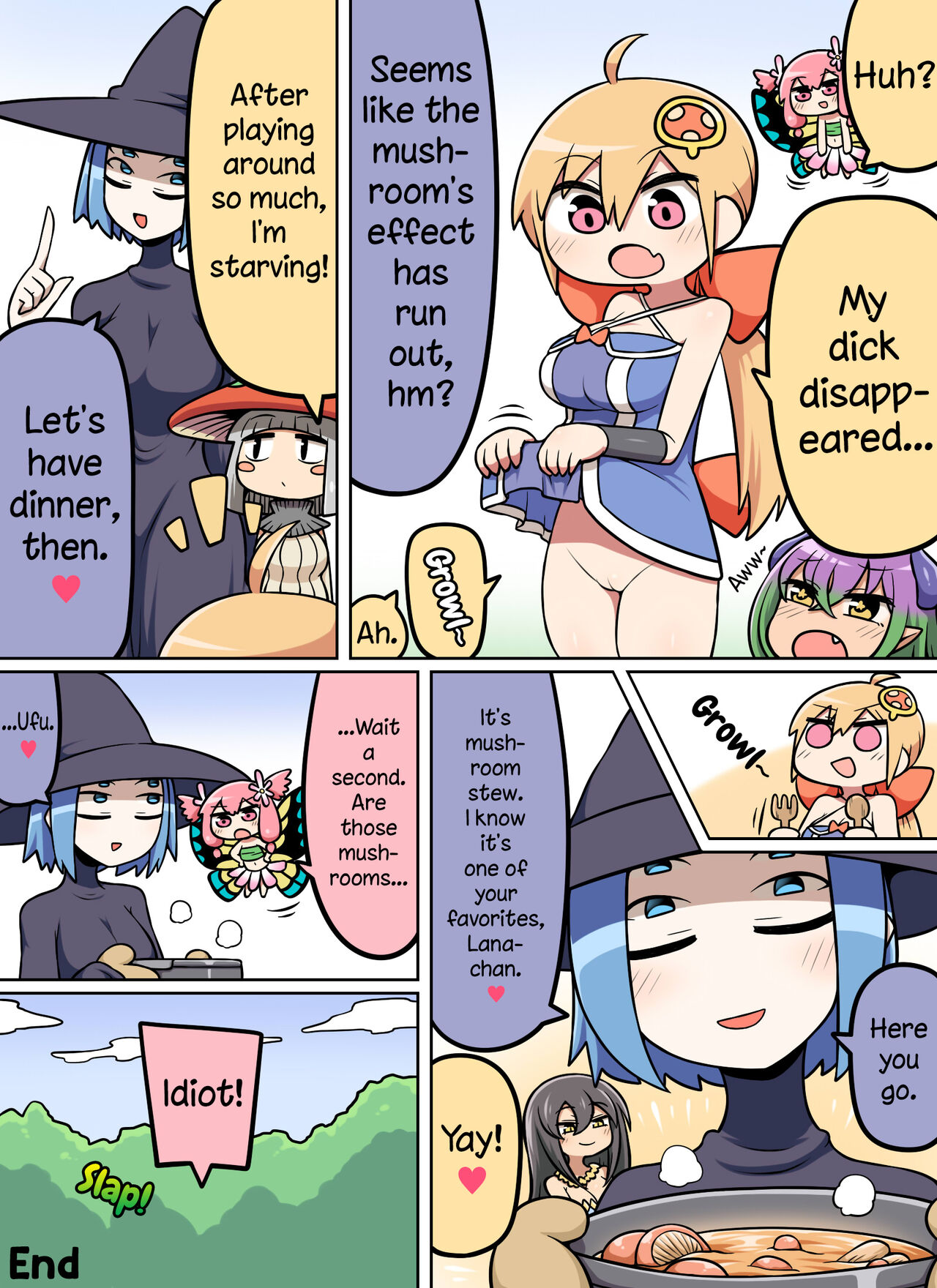 [Nanairo Shichihenge (Lantana)] Kinoko tabetara nanka haeta! [English] [mysterymeat3] 38eme image