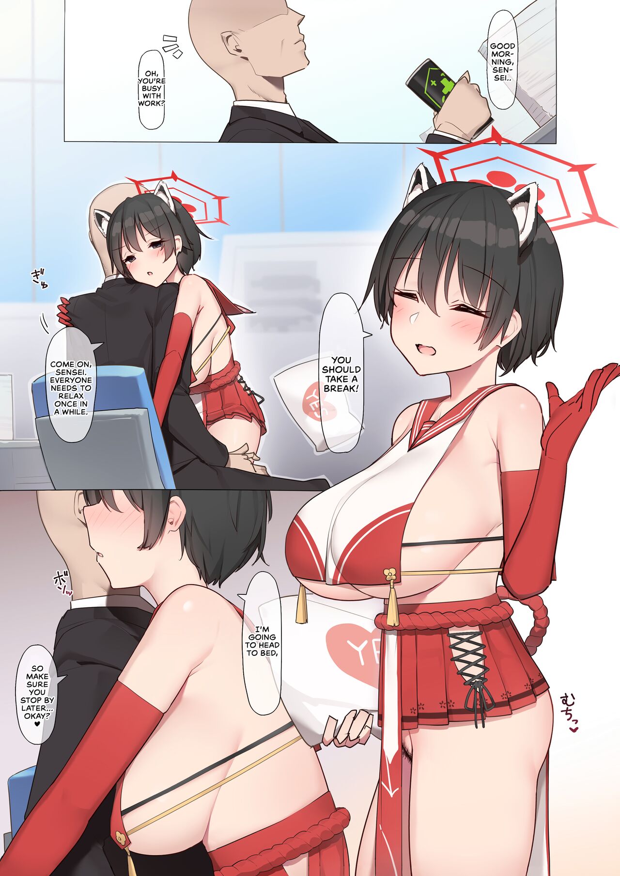 [Higedokoro (Alapi)] Schale Houshibu Katsudou Kiroku | This Week's Record of Activities for the Schale Relief Club (Blue Archive) [English] [head empty] [Digital] image number 2