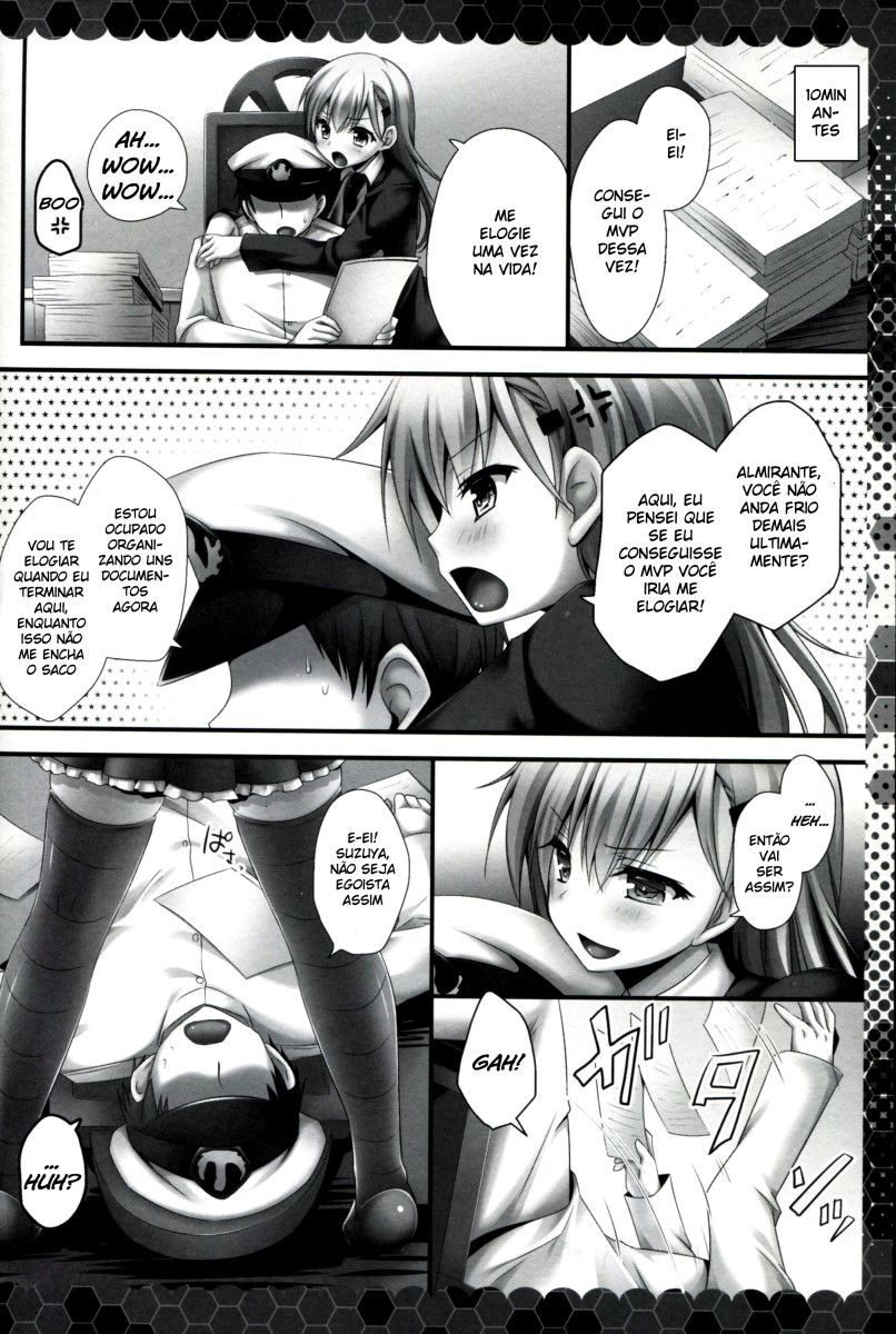 (C87) [Kinokonomi (kino)] Ijiwaru Suzuya (Kantai Collection -KanColle-) [Portuguese-BR] imagen número 6