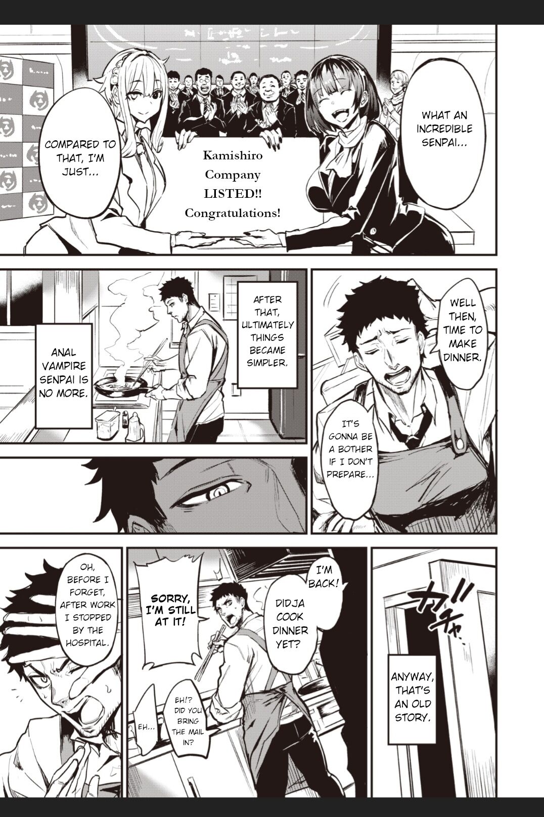 [Dramus] Haikei, Anal Vampire Senpai - Kouhen | Dear Anal Vampire Senpai - Part 2 (WEEKLY Kairakuten 2022 No.44) [English] [cowboy] image number 23