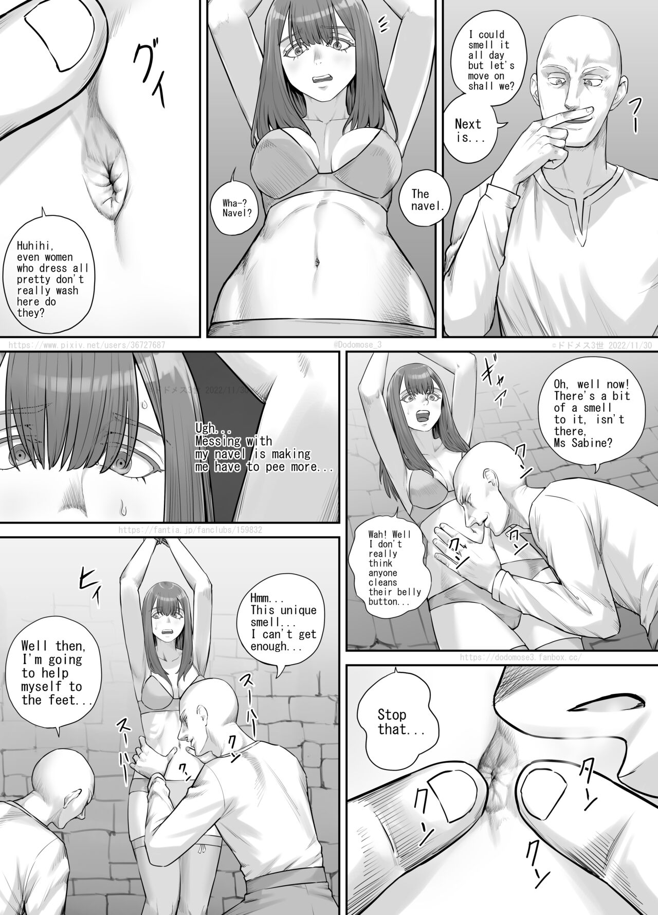 [DODOMESU3SEI] 変態に攫われた女性の話（English Version） (Pixiv Fanbox) image number 9