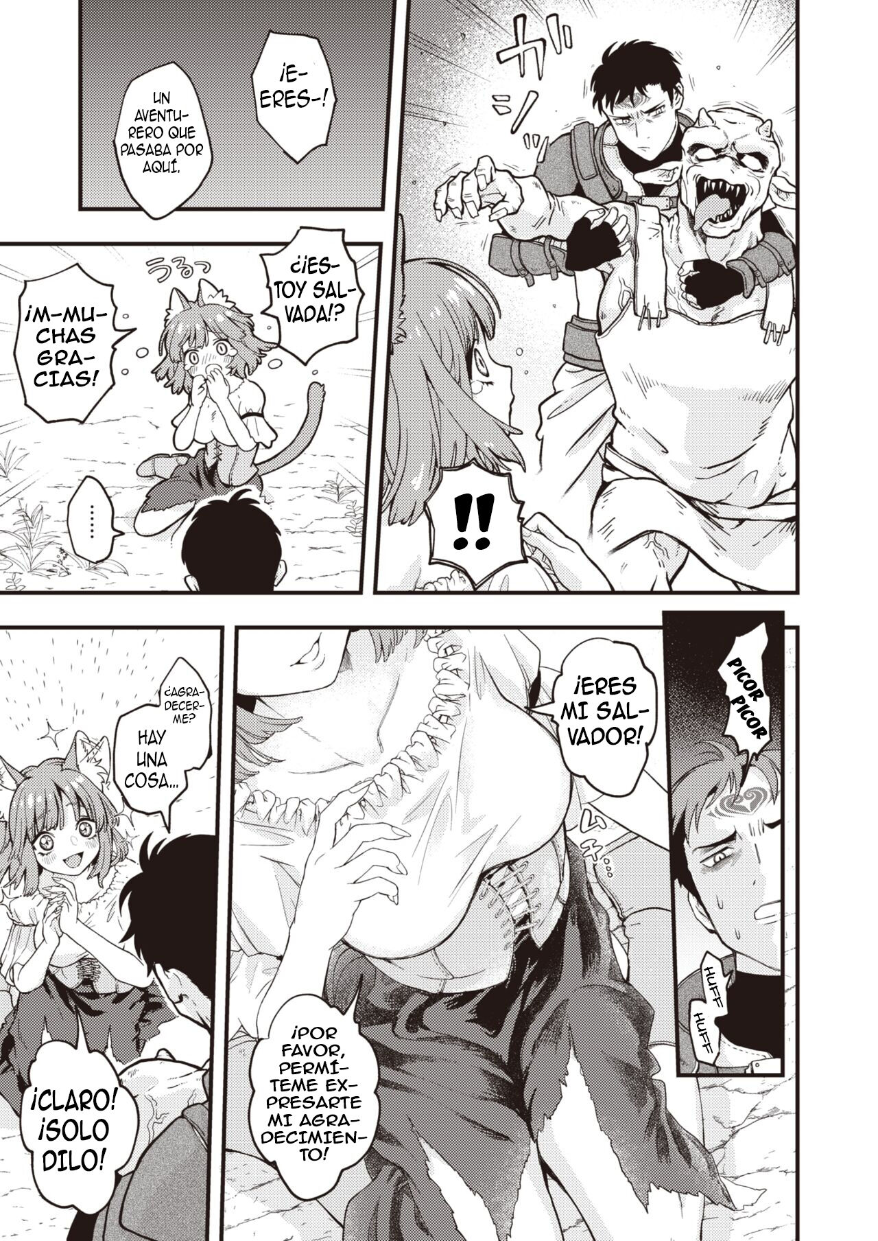 [Eroi-Roe] DEAD OR SEX Zenpen | Sexo O Muerte 1 (Isekai Rakuten Vol. 8) [Spanish] [Anime no Mansebia] [Digital] Bildnummer 9