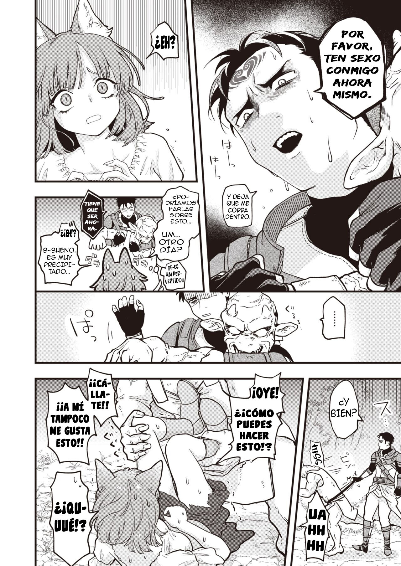 [Eroi-Roe] DEAD OR SEX Zenpen | Sexo O Muerte 1 (Isekai Rakuten Vol. 8) [Spanish] [Anime no Mansebia] [Digital] Bildnummer 10