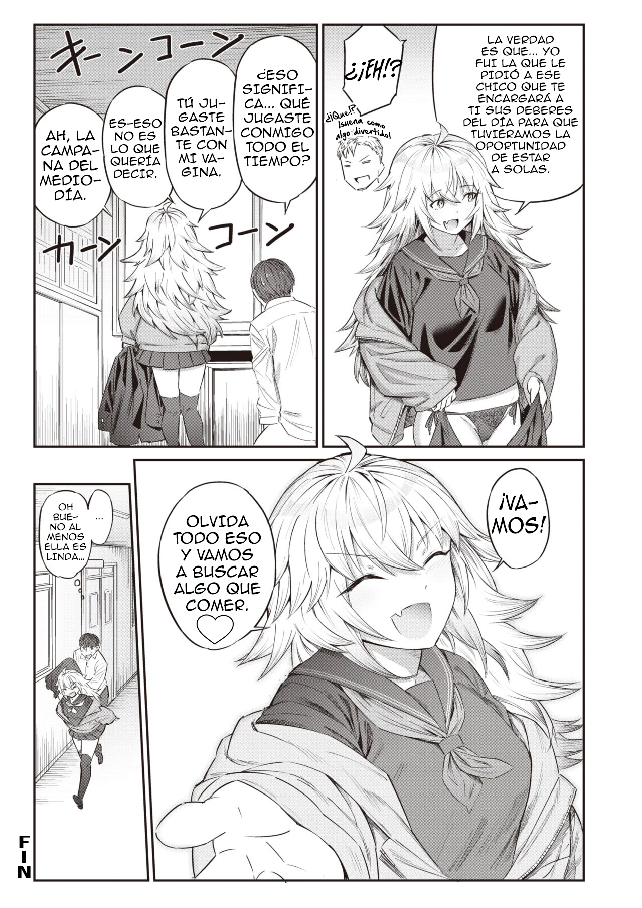 [Hihiyama Yokikana] Teasing Invader | Molesta Invasora (WEEKLY Kairakuten 2022 No.22) [Spanish] [Anime no Mansebia] [Digital] Bildnummer 20