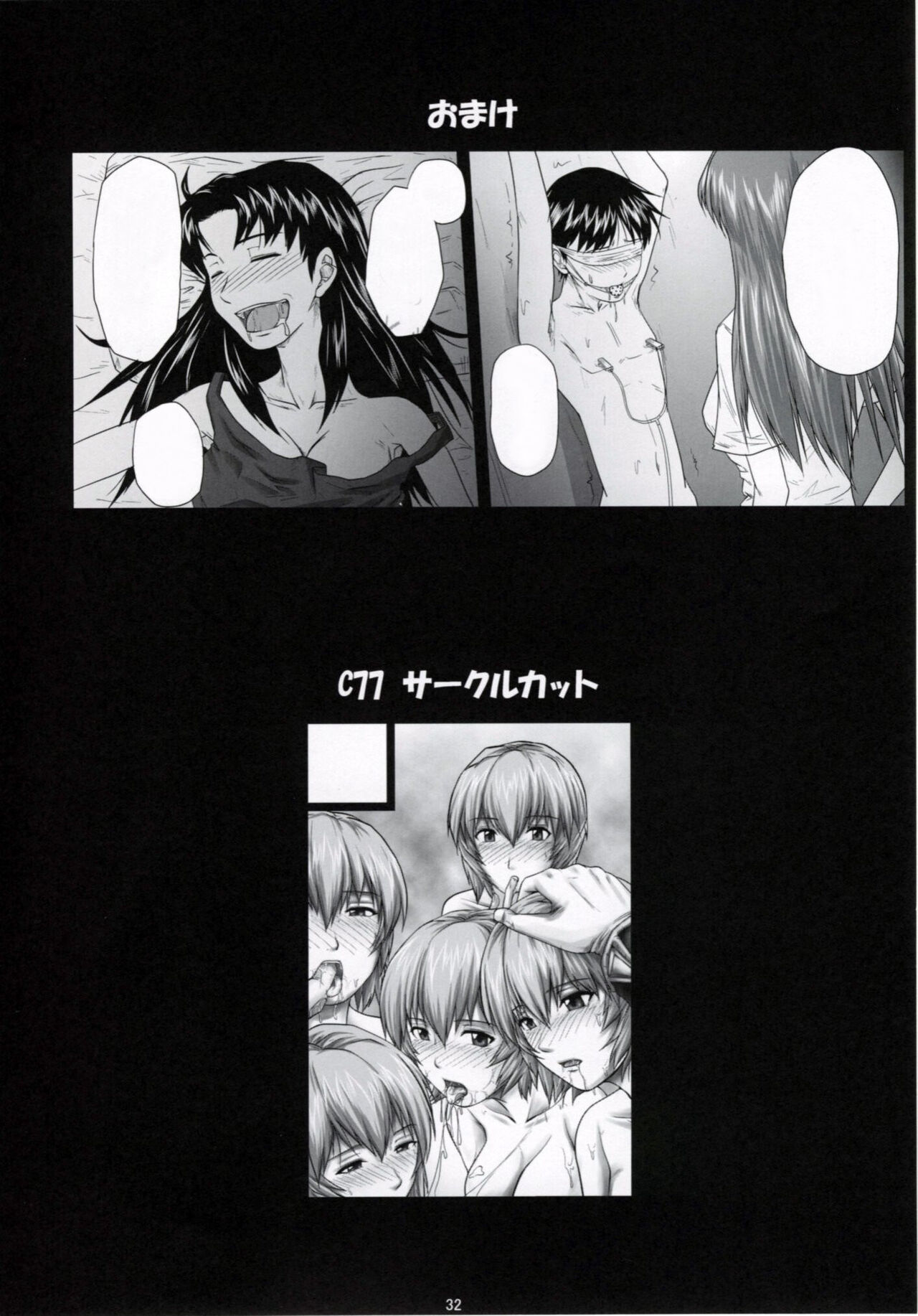 (C77) [Daiznosusume (Toyama Teiji, Saitou Kusuo)] We are (not) dolls. 2 (Rebuild of Evangelion) [Textless] numero di immagine  31