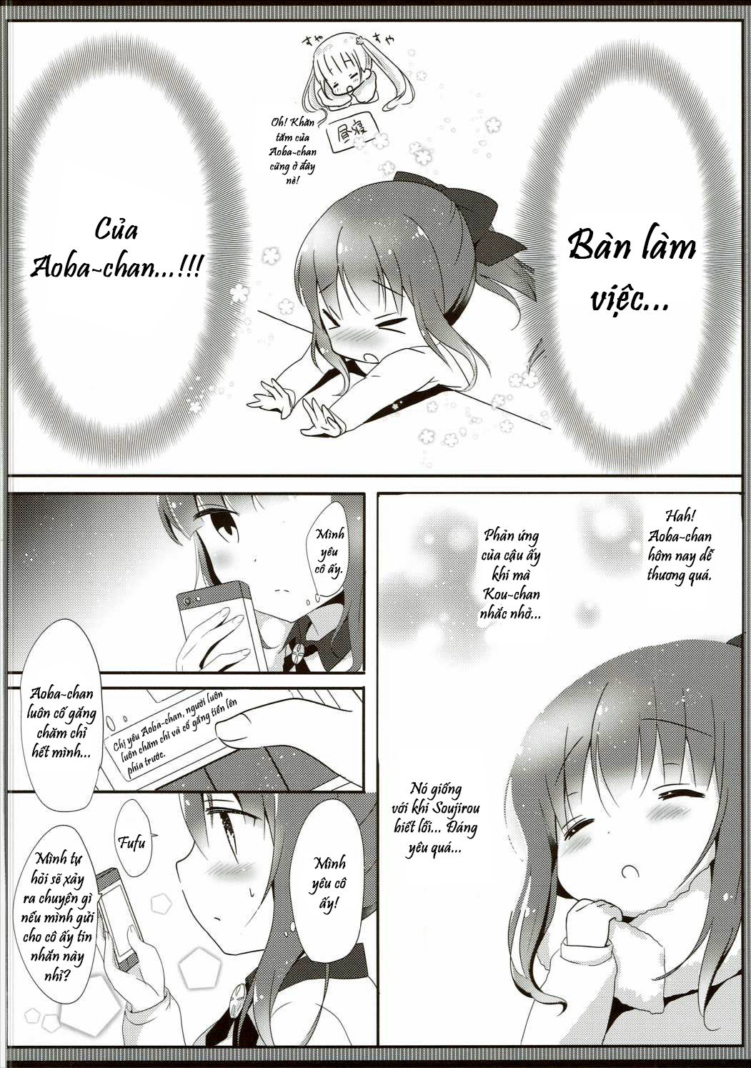 (Mimiket 35) [Ame Usagi (Amedamacon)] Yasashii Aoba-chan ga Suki...!? (NEW GAME!) [Vietnamese Tiếng Việt] [Loli Rules The World] numero di immagine  4