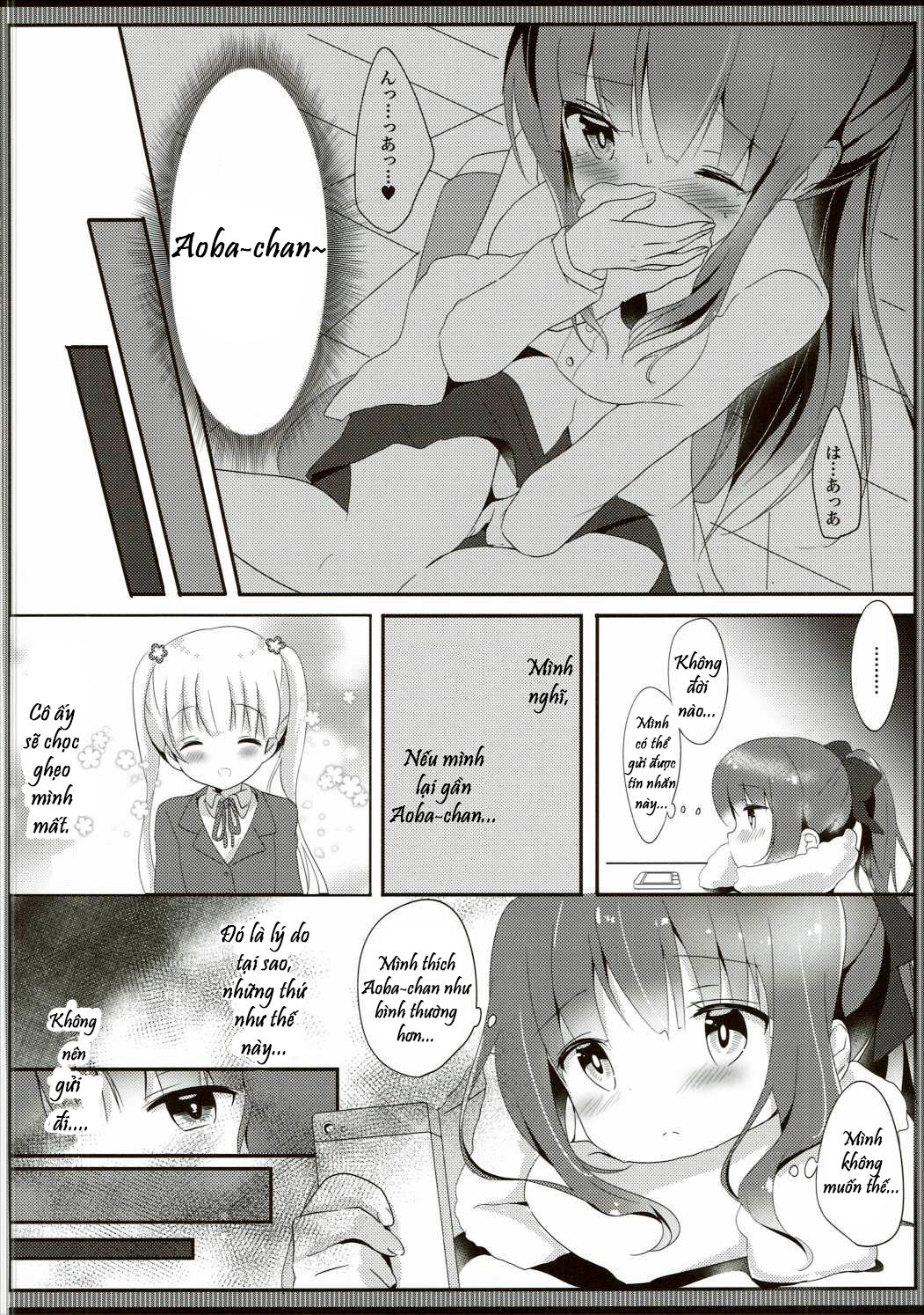 (Mimiket 35) [Ame Usagi (Amedamacon)] Yasashii Aoba-chan ga Suki...!? (NEW GAME!) [Vietnamese Tiếng Việt] [Loli Rules The World] numero di immagine  6